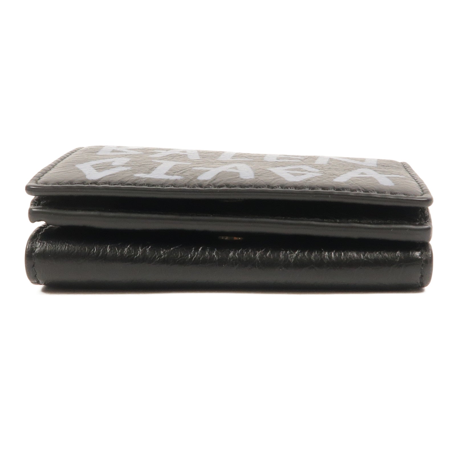 BALENCIAGA 牛皮皮革Trifold Mini Wallet錢包