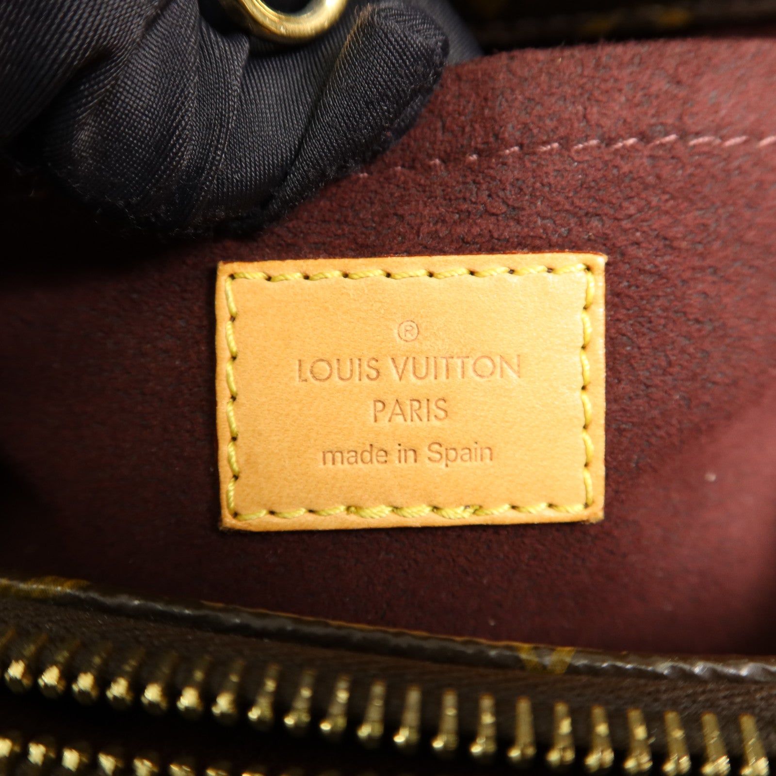 LOUIS VUITTON Monogram Montaigne MM金扣手挽肩背兩用袋