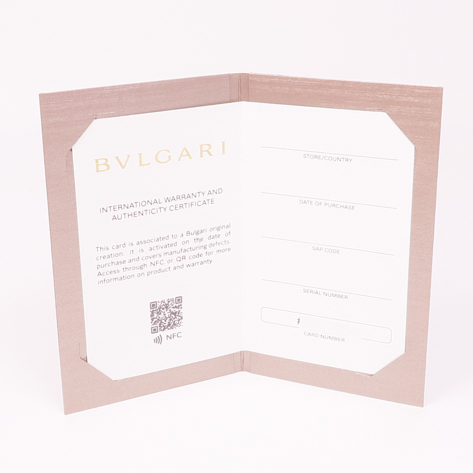BVLGARI Essential Necklace 360053 Pink Sapphire 18K Pink Gold