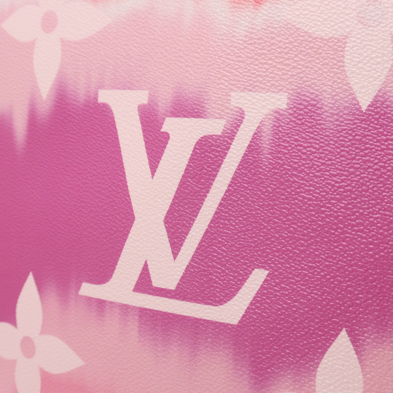 LOUIS VUITTON Monogram Escale Neverfull MM銀扣手挽袋