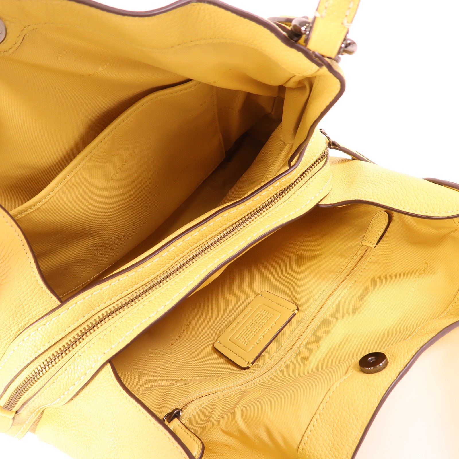 COACH 牛皮皮革Shoulder Bag肩背袋