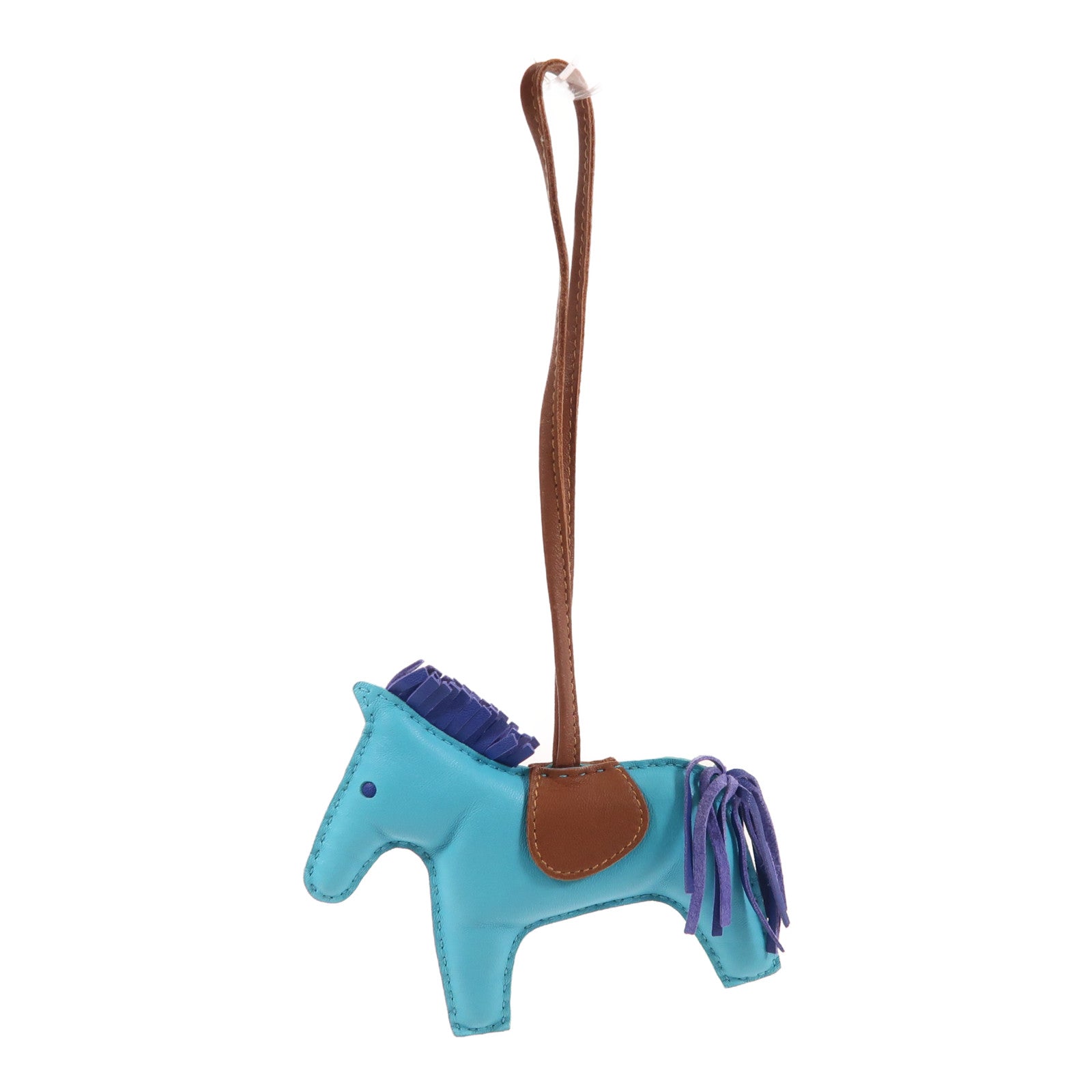 HERMES Milo皮革Rodeo MM掛飾