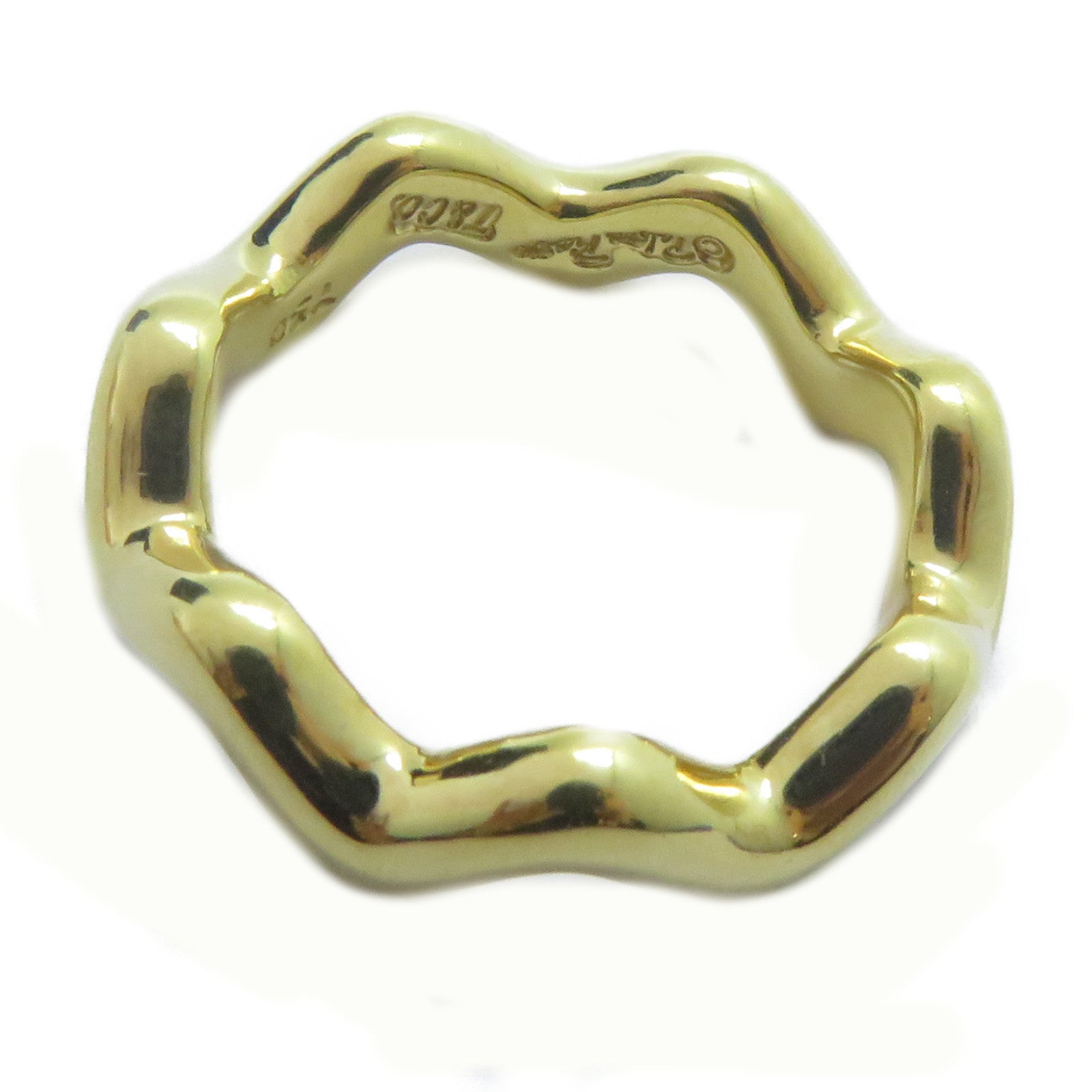 TIFFANY＆CO 18K黃金Ring戒指US#6