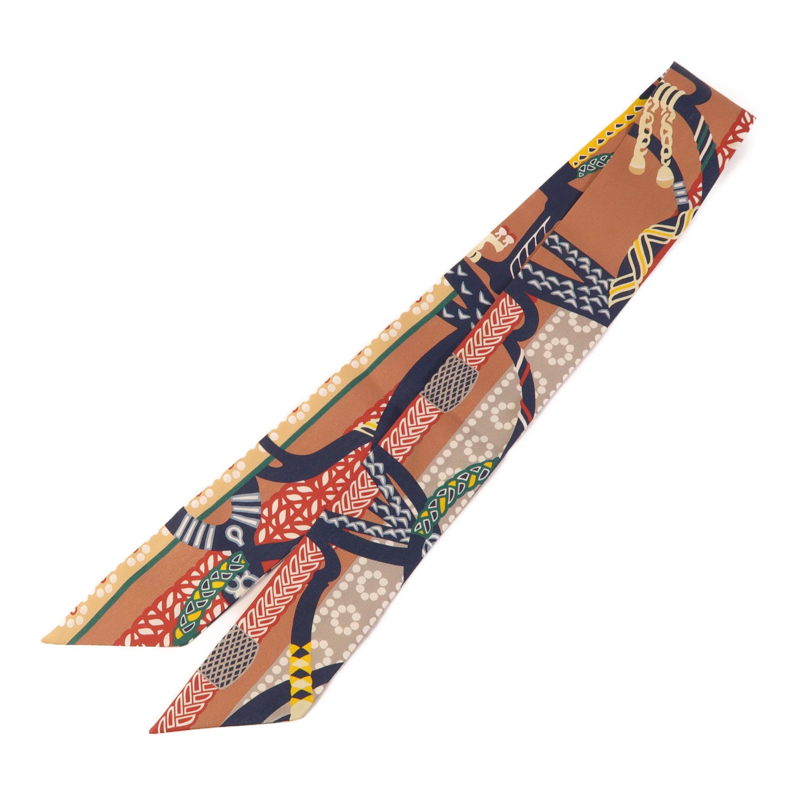 HERMES 絲質Twilly絲巾