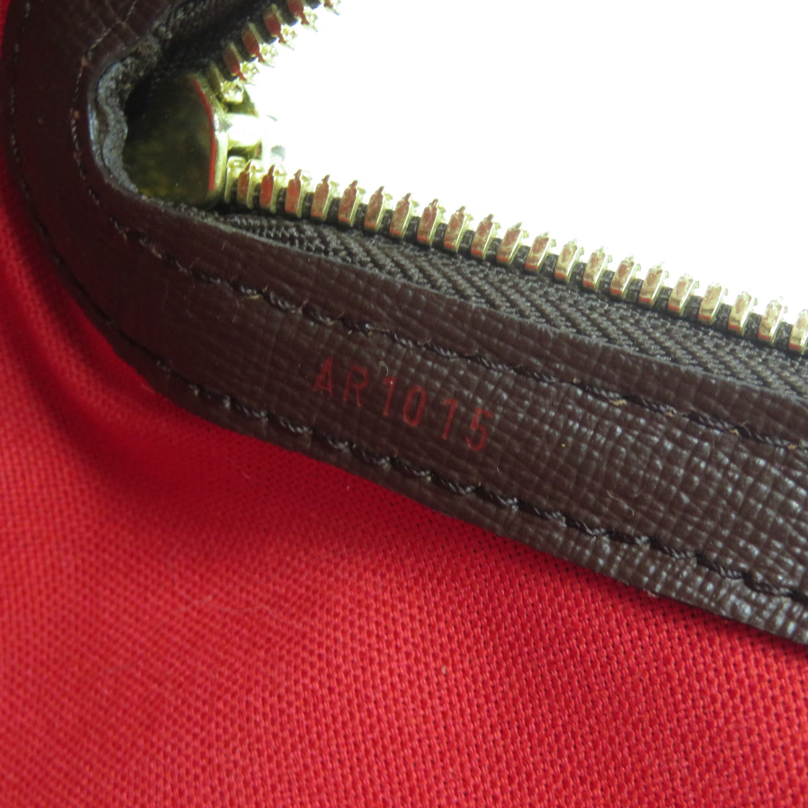 LOUIS VUITTON 【激減優惠】Damier Ebene Belem MM金扣肩背袋啡色