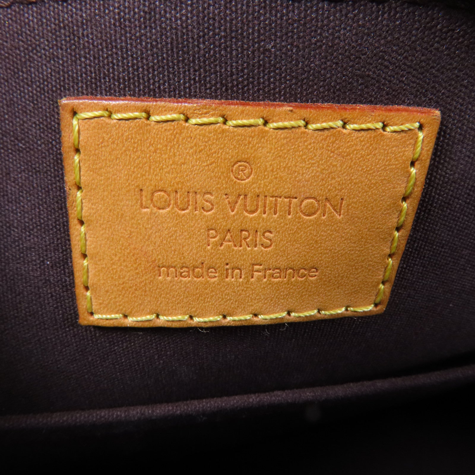 LOUIS VUITTON Vernis Alma BB金扣手挽肩背兩用袋