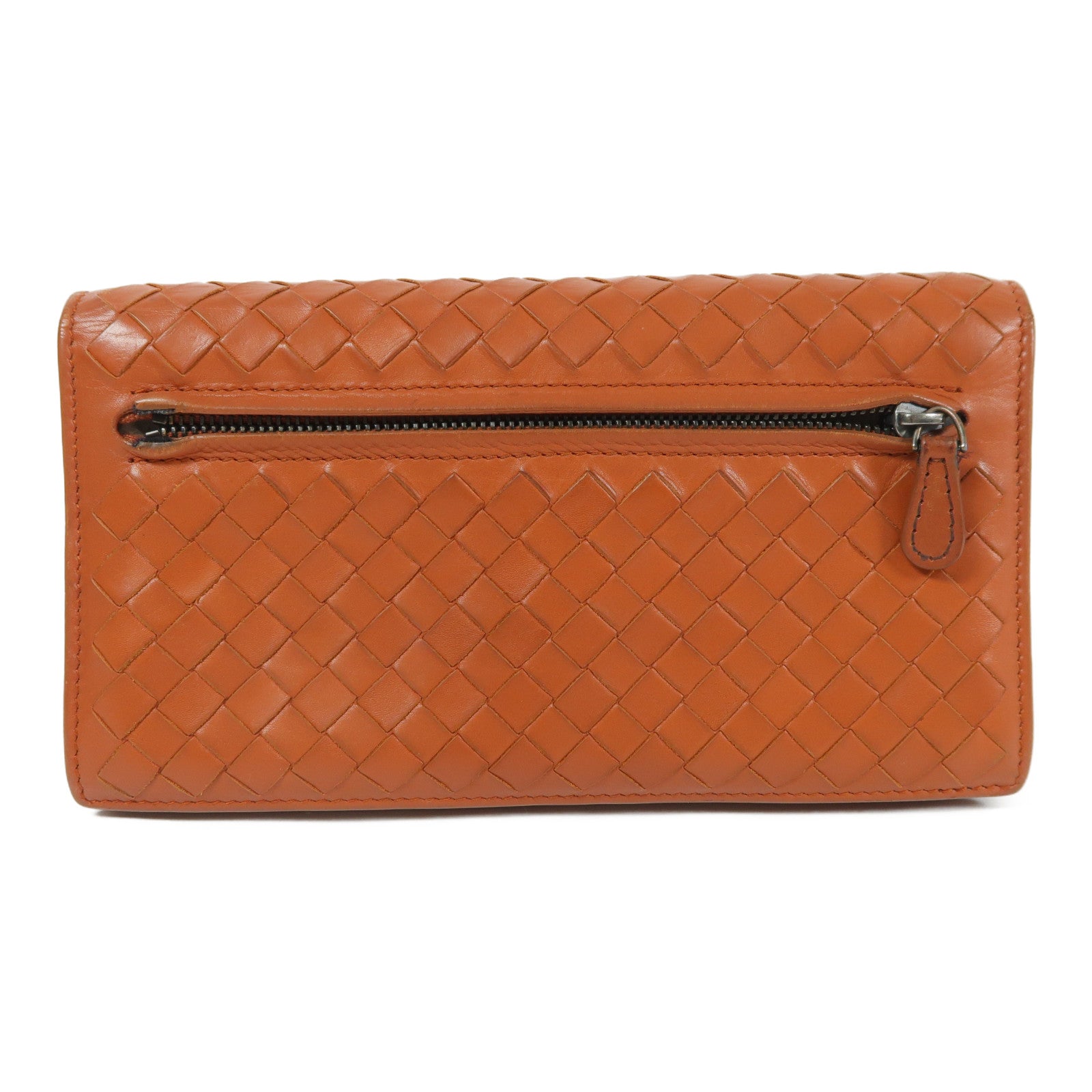 BOTTEGA VENETA 【激減優惠】羊皮皮革Long wallet長錢包