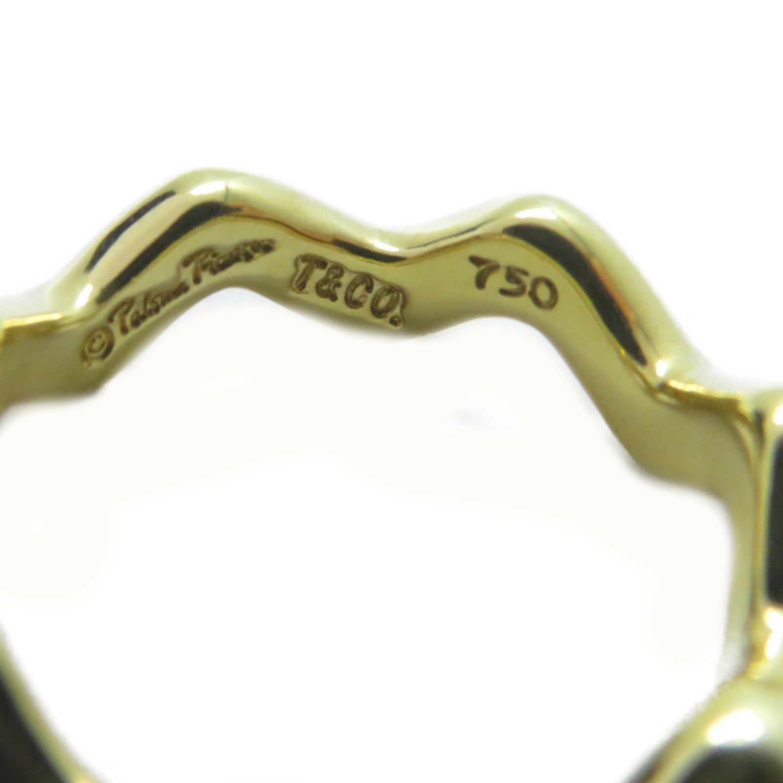 TIFFANY＆CO 18K黃金Ring戒指US#6