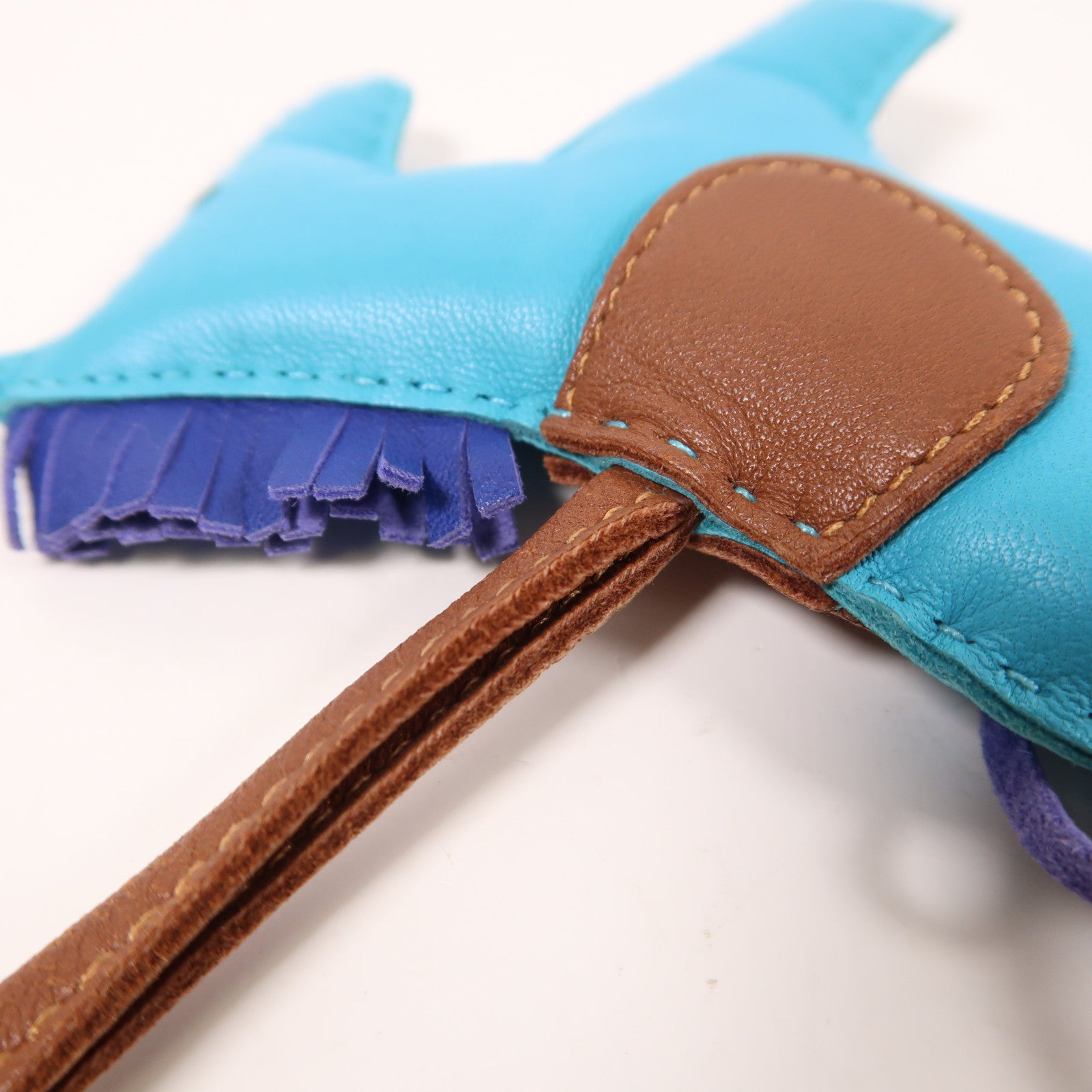 HERMES Milo皮革Rodeo MM掛飾