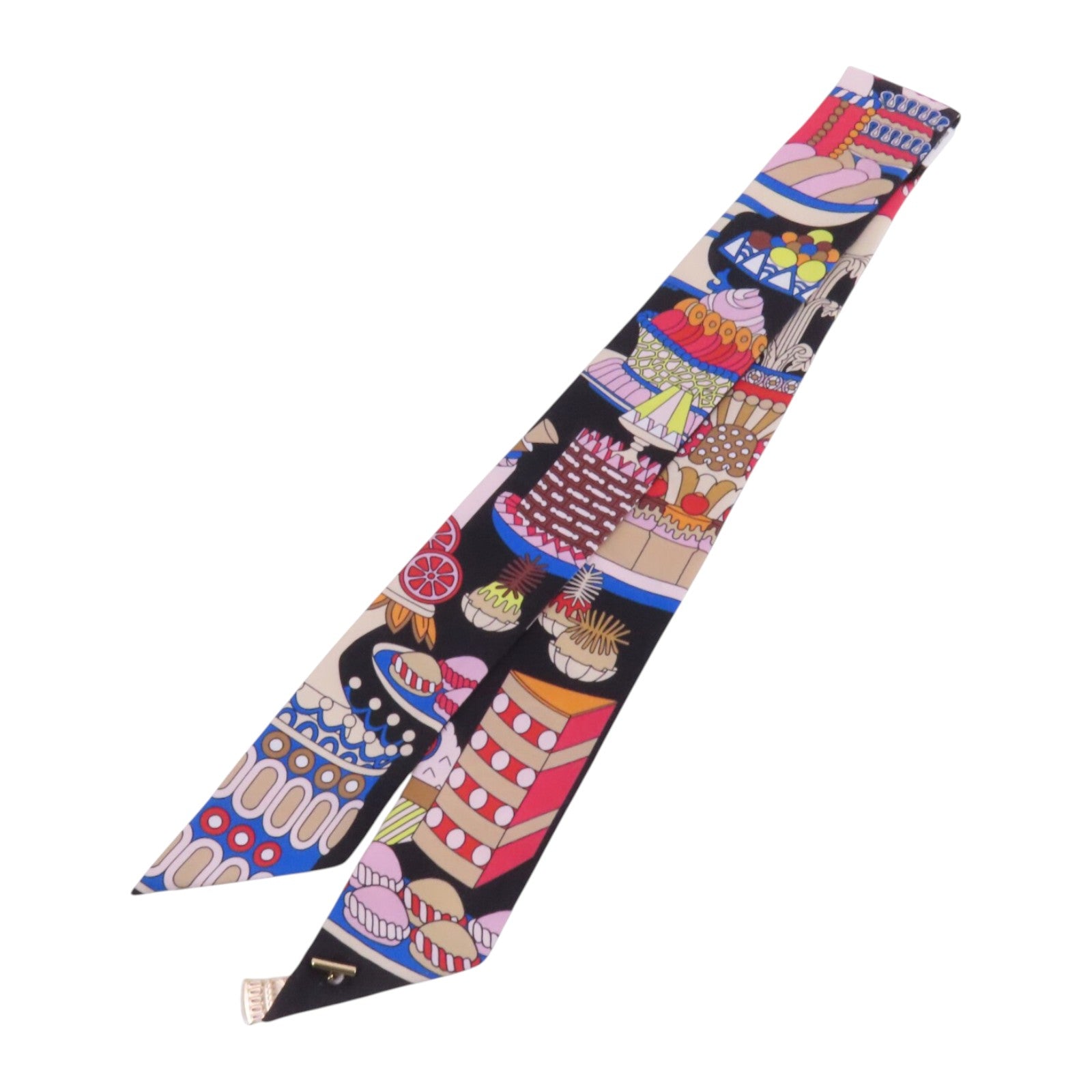 HERMES 絲質Twilly Scarf絲巾