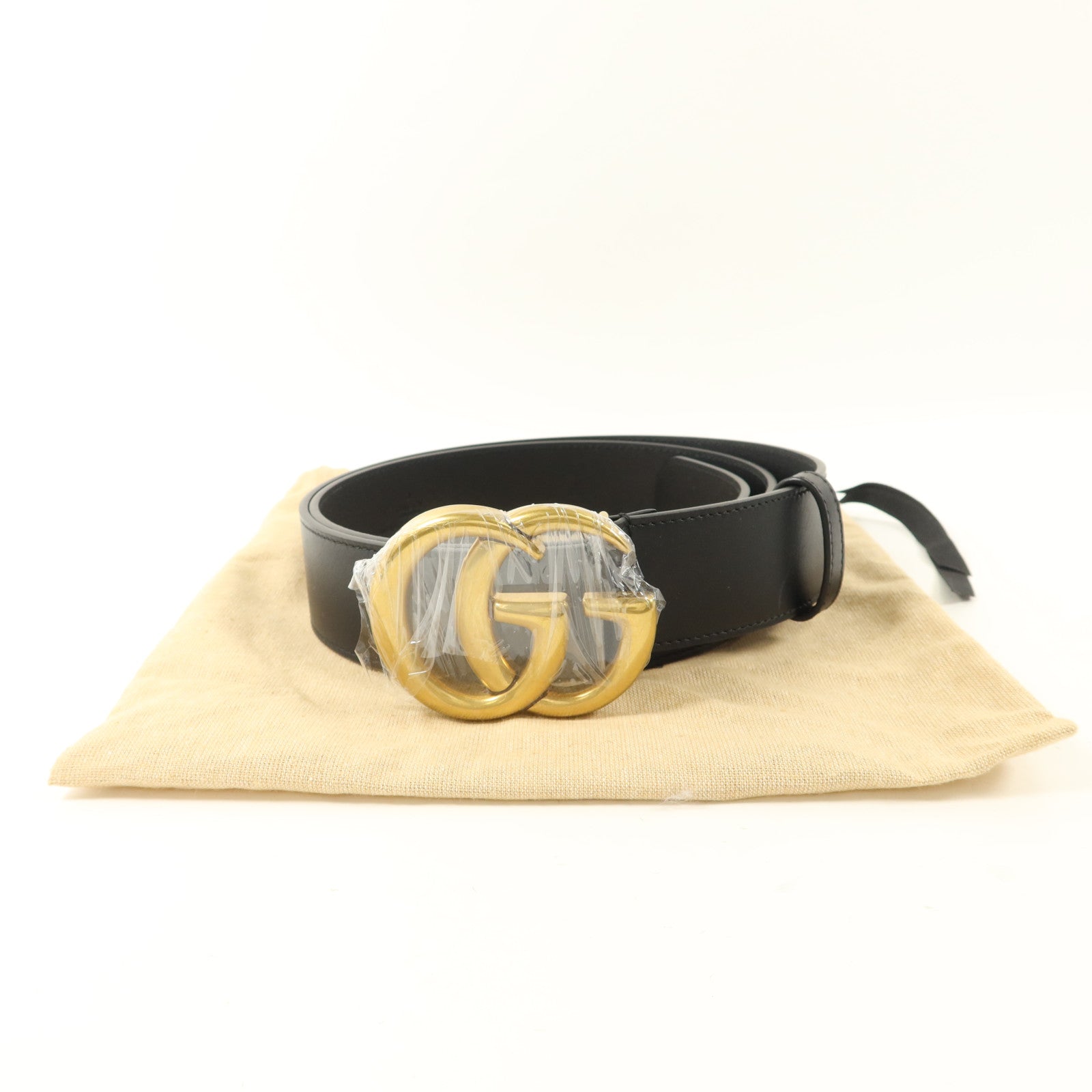 GUCCI 牛皮皮革Belt皮帶