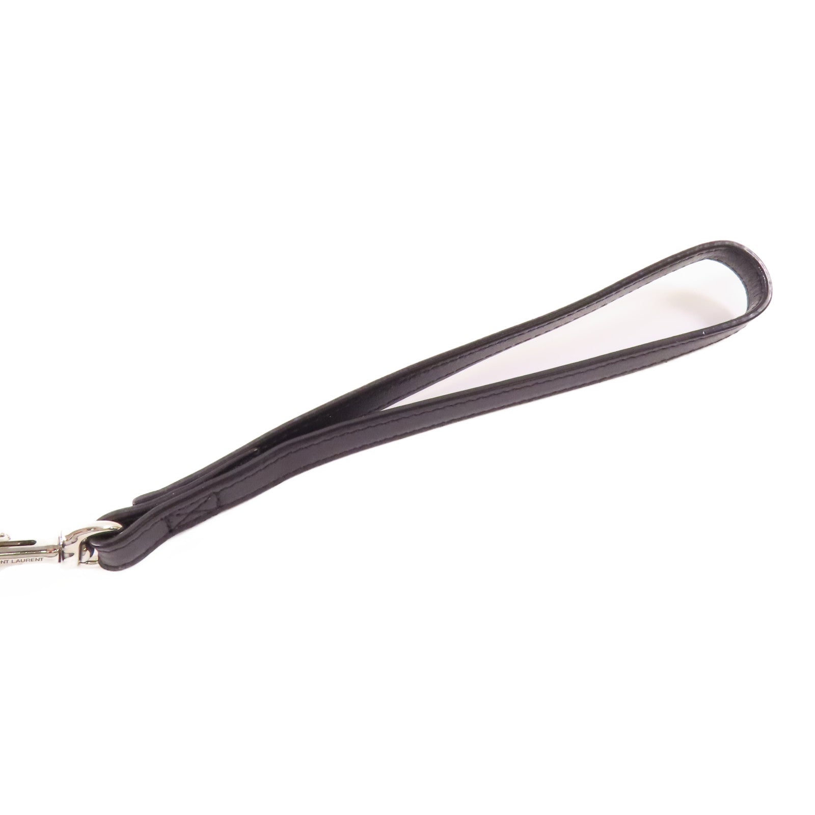 SAINT LAURENT 牛皮皮革Clutch銀扣手拿包