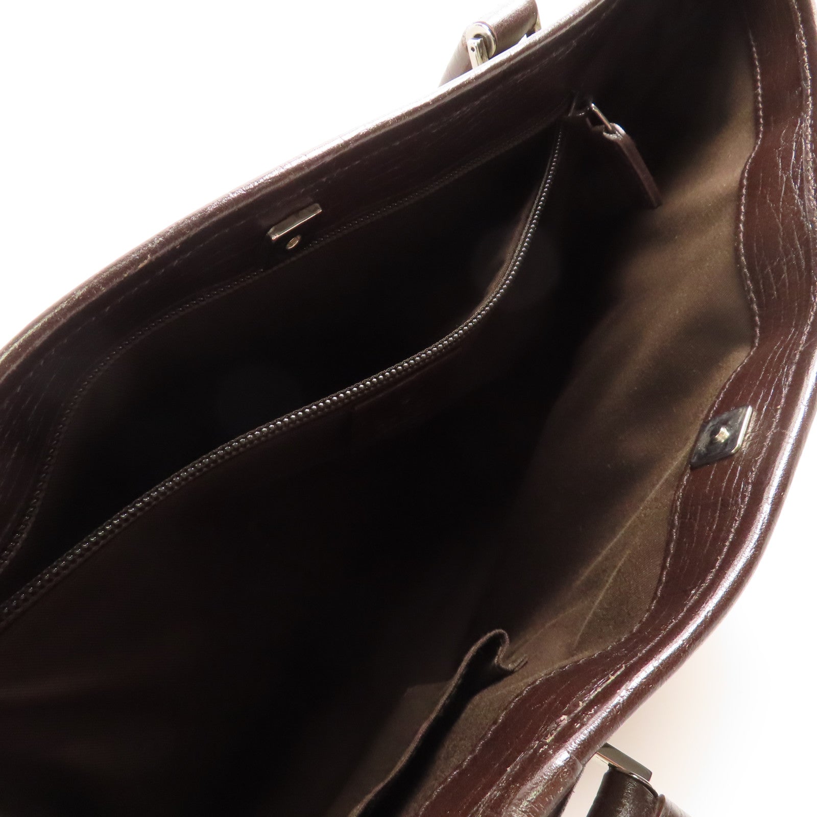 GUCCI 塗層帆布Tote Bag銀扣手挽袋