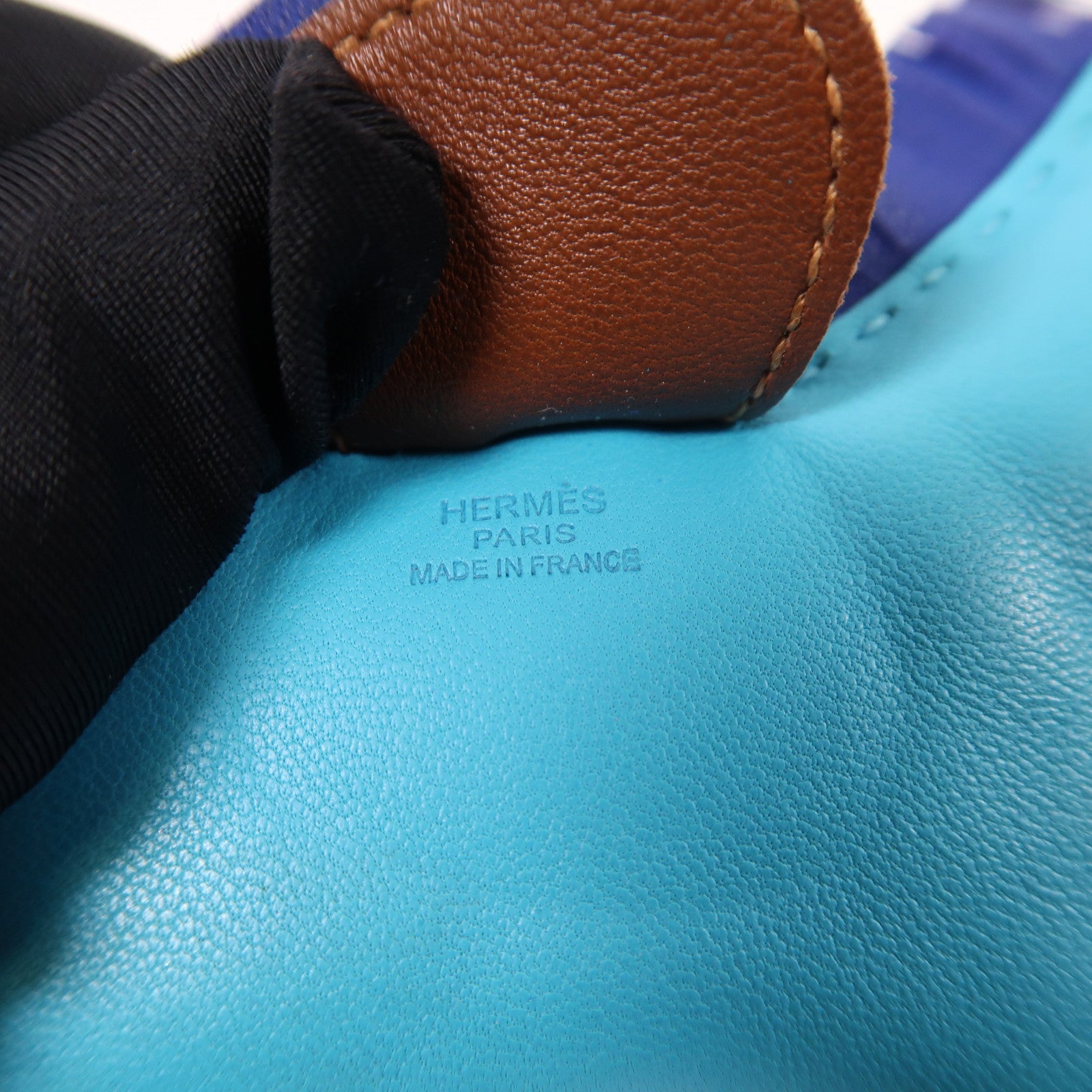 HERMES Milo皮革Rodeo MM掛飾