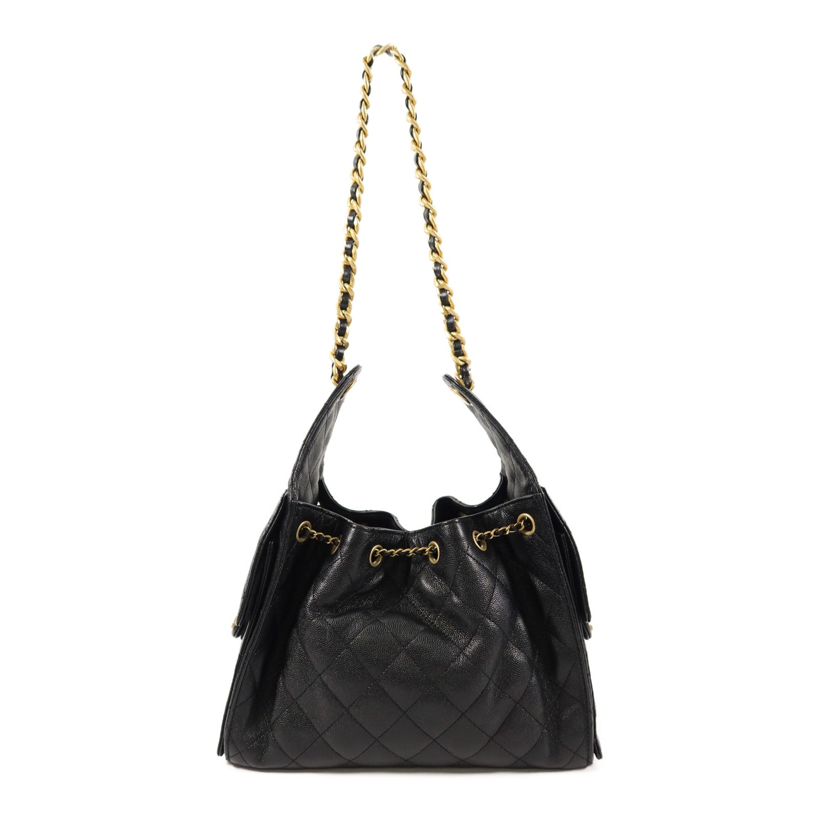 CHANEL 牛皮皮革Chanel 25 Small鏈帶肩背袋
