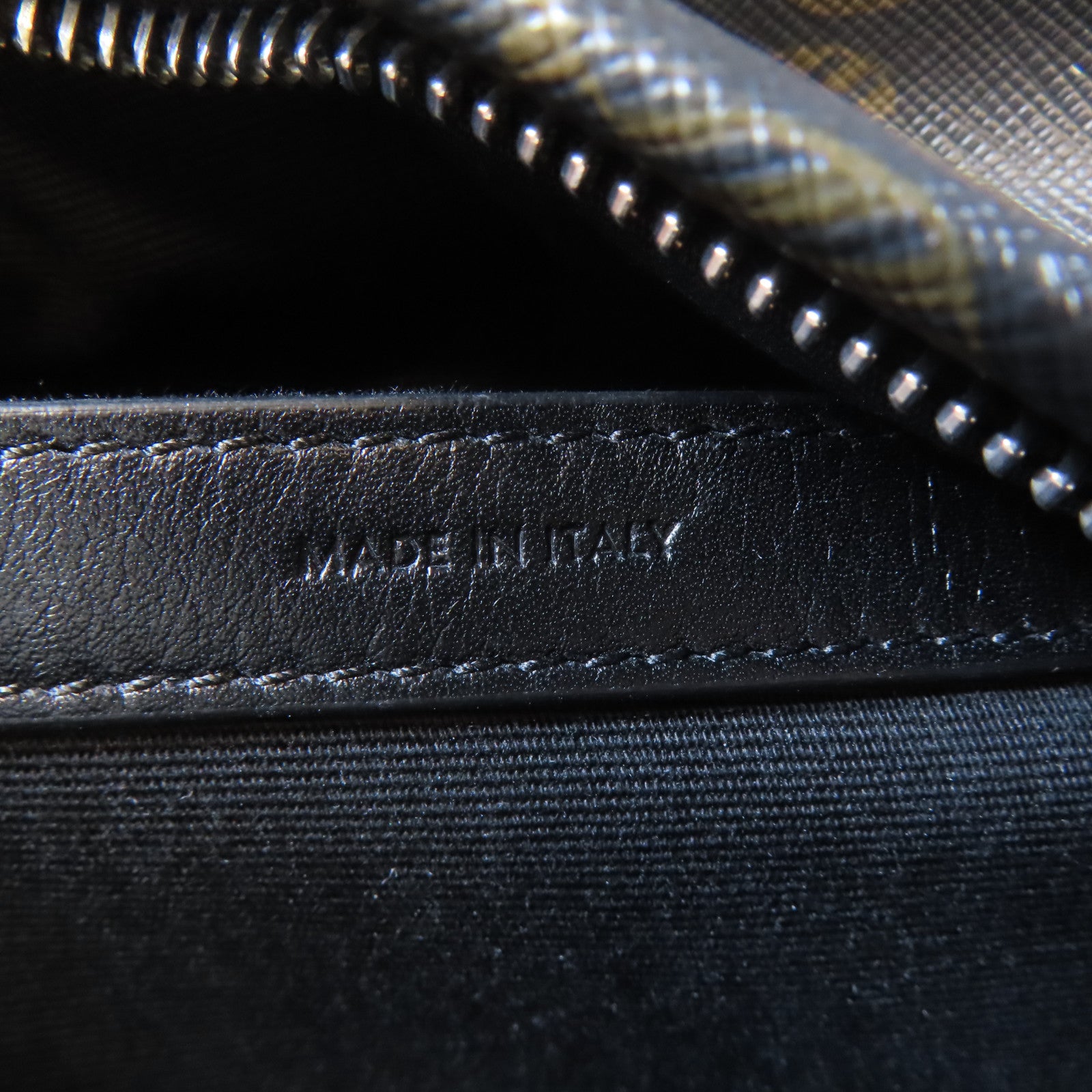 CELINE 塗層帆布Triomphe Backpack銀扣背包啡色