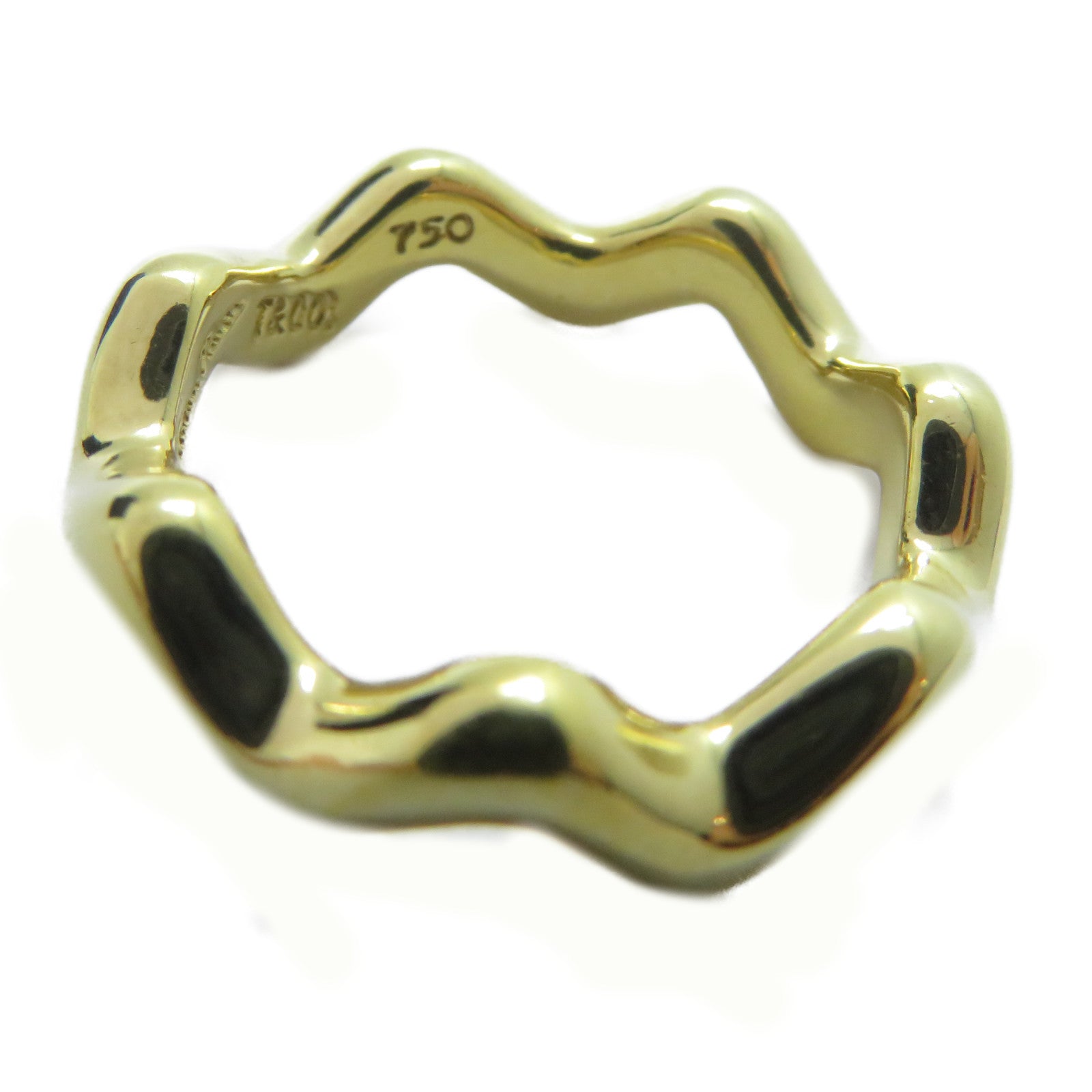 TIFFANY＆CO 18K黃金Ring戒指US#6