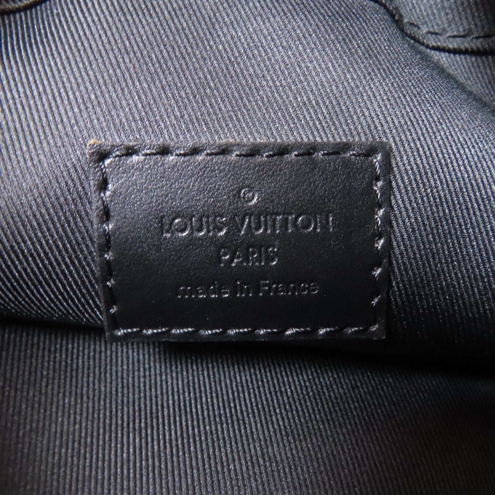 LOUIS VUITTON Monogram Chalk Sling黑扣肩背袋啡色