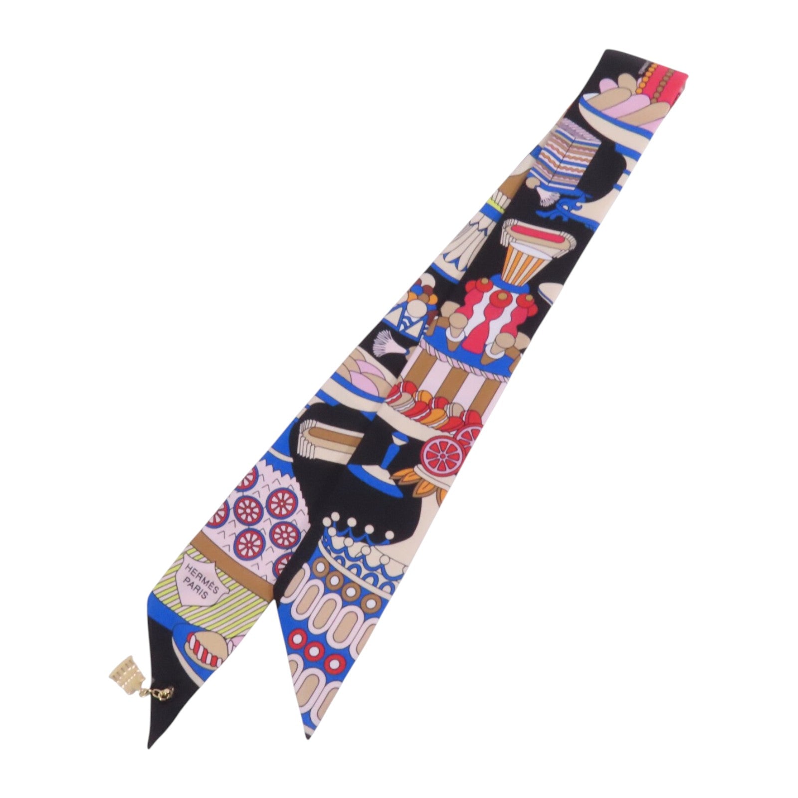 HERMES 絲質Twilly Scarf絲巾