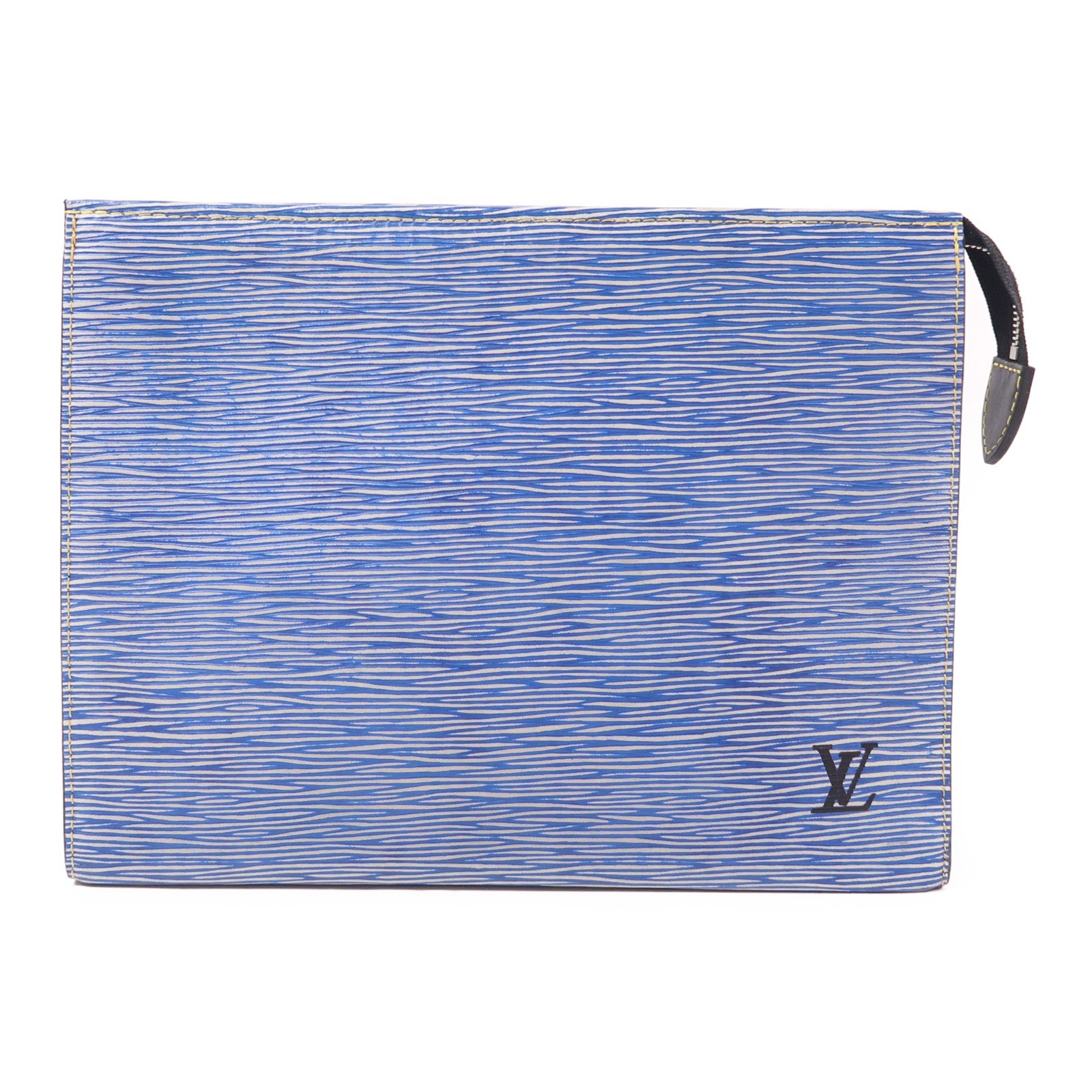 LOUIS VUITTON LV SHW Poche Toilette Pouch M54654 Epi Blue