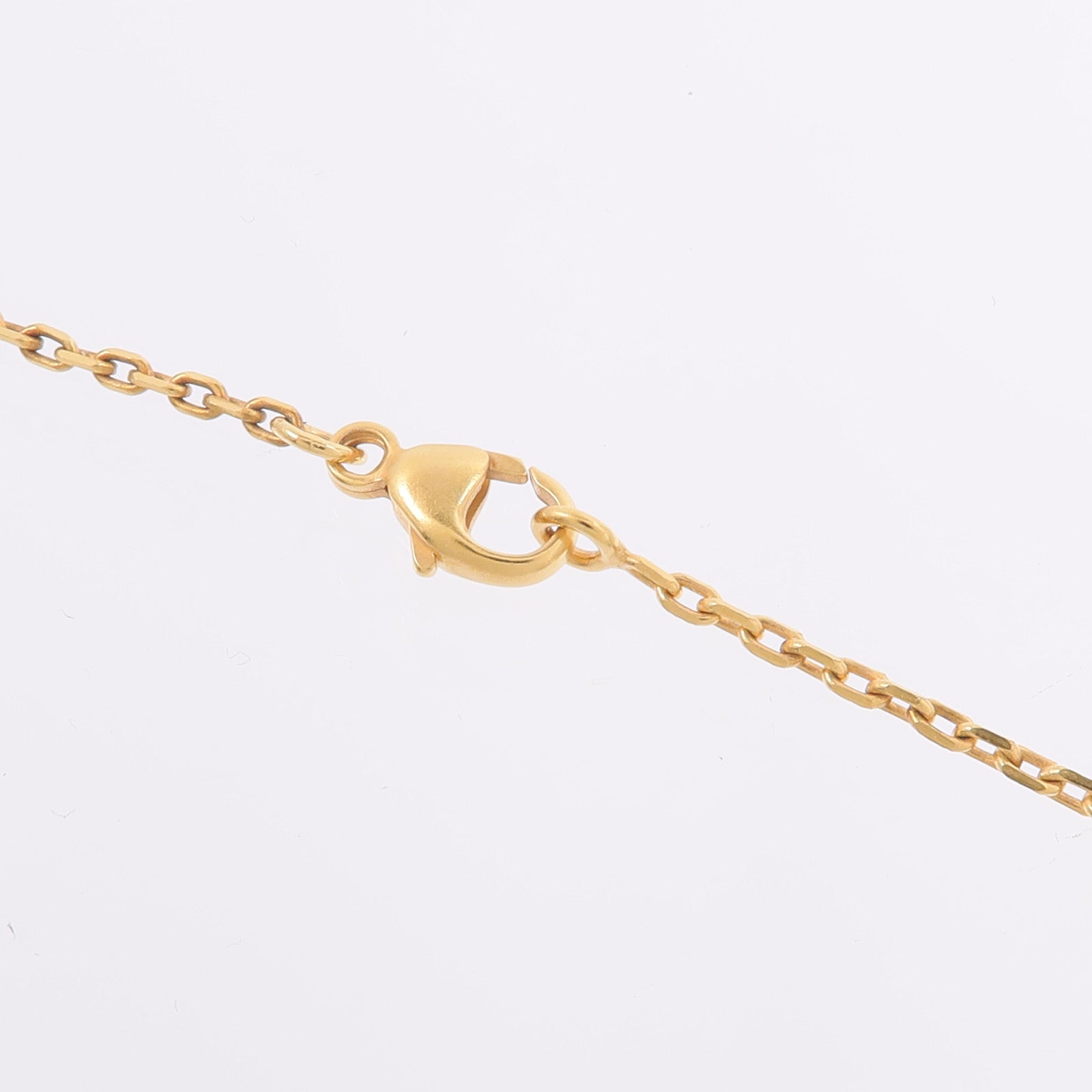 HERMES Swift皮革/金屬O'Kelly Necklace項鍊Etoupe