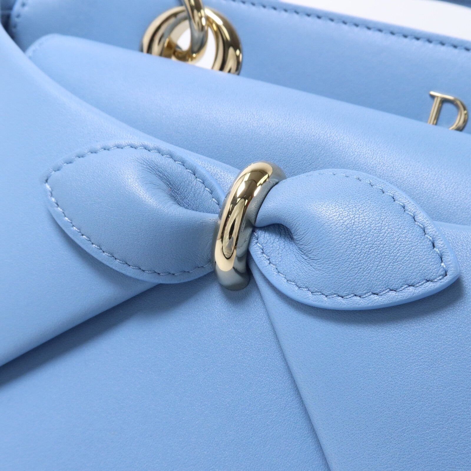 Dior 羊皮皮革Cigale Small手挽肩背兩用袋