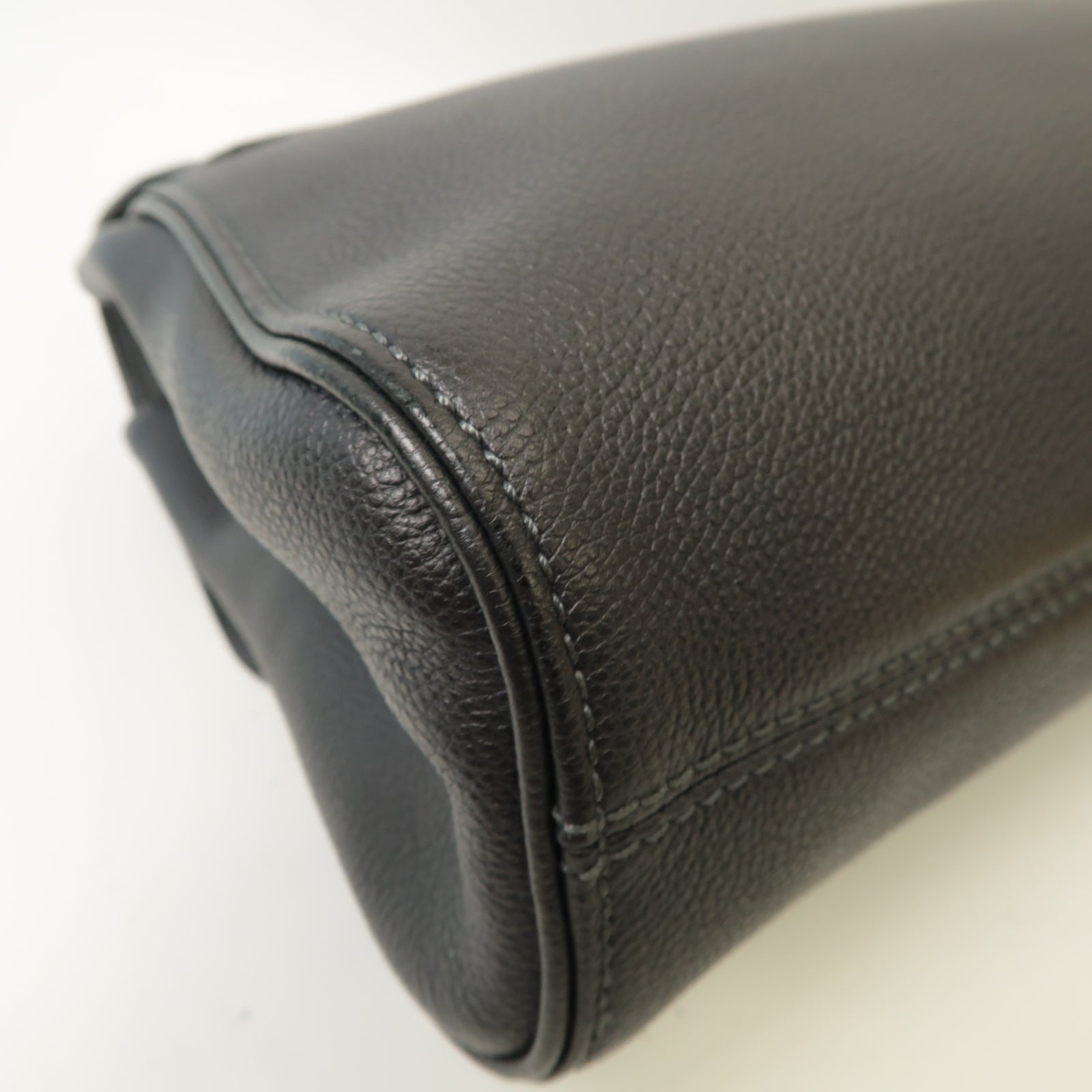 LOUIS VUITTON Monogram Empreinte Saint-Germain MM銀扣鏈帶肩背袋黒色