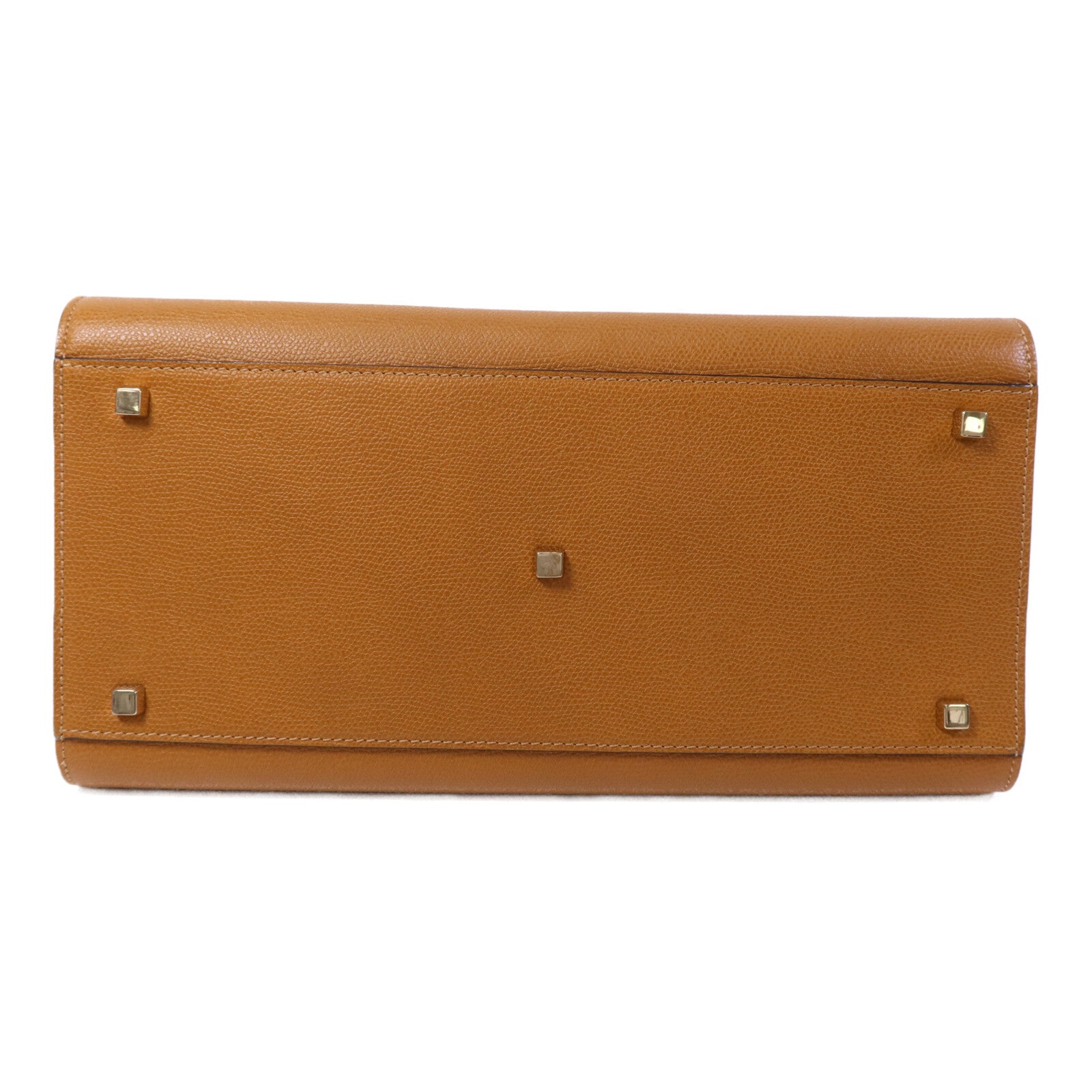 SELECTION 牛皮皮革Iside Top Handle Medium金扣手挽肩背兩用袋