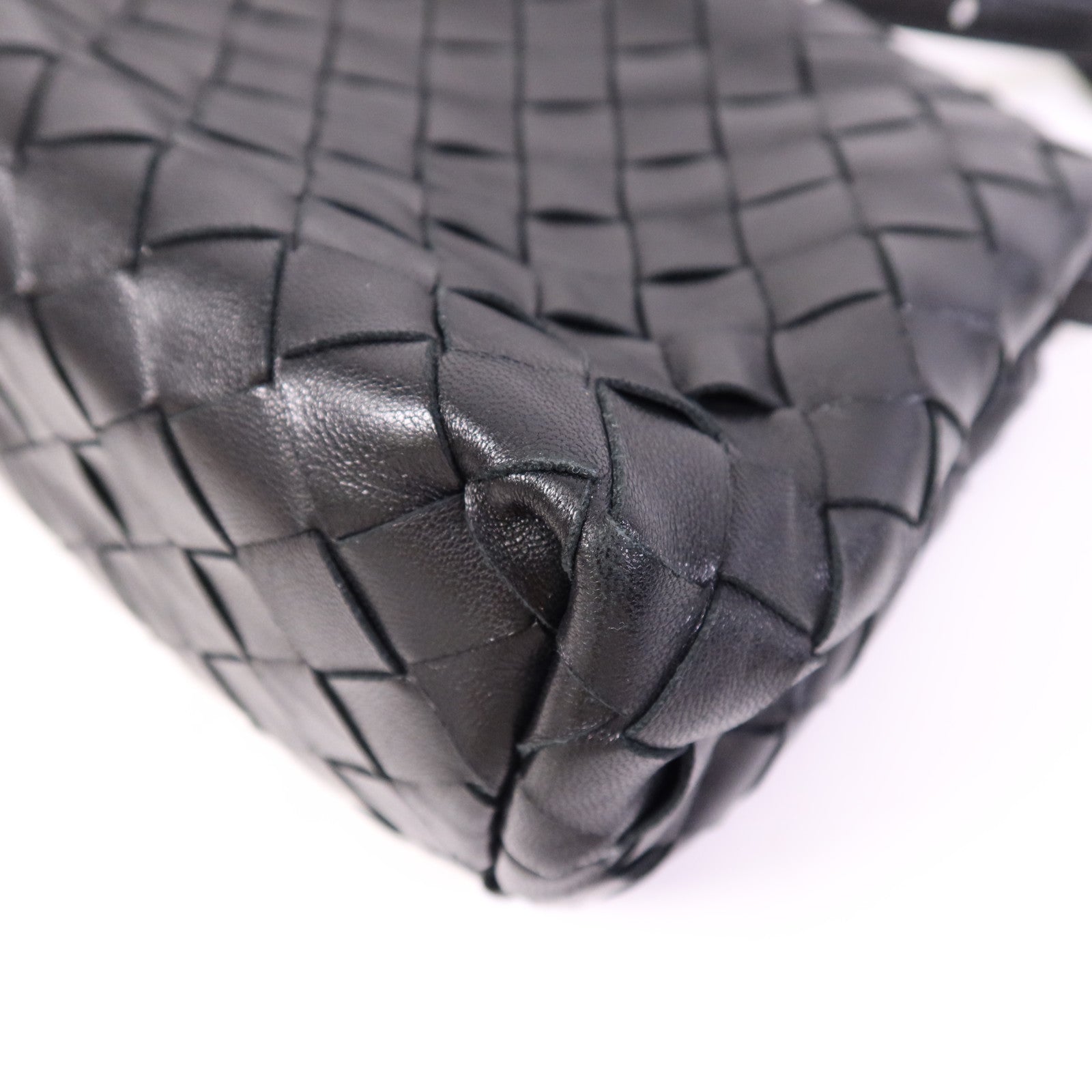 BOTTEGA VENETA 牛皮皮革Shoulder Bag銀扣肩背袋