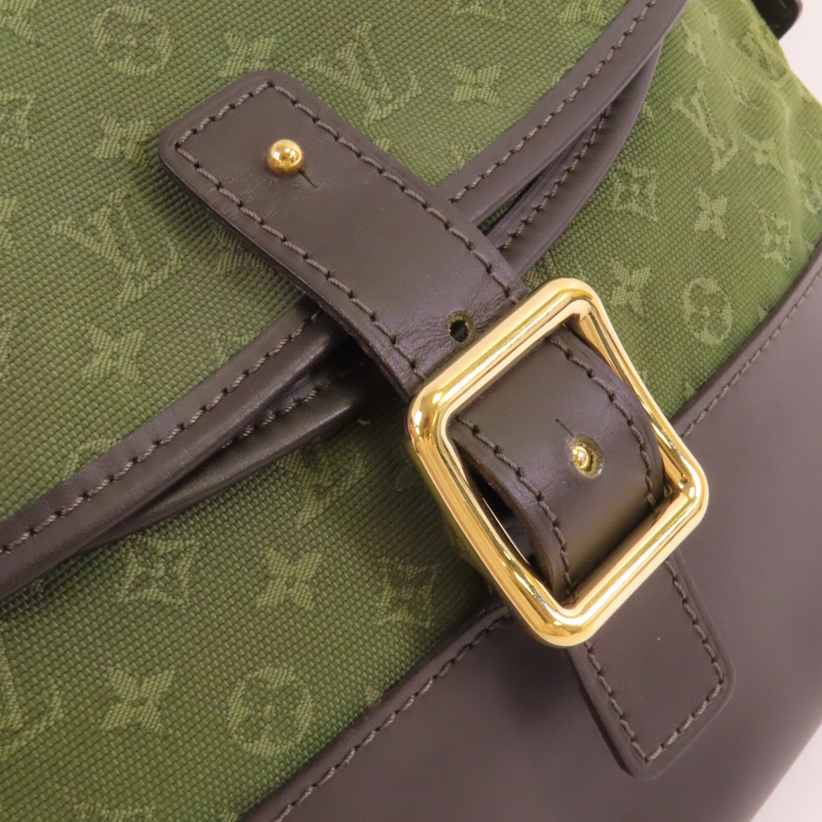 LOUIS VUITTON Monogram Mini Berangene金扣肩背袋