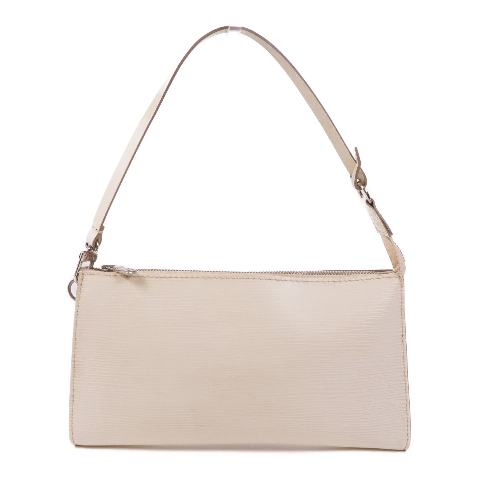 LOUIS VUITTON Epi Pochette Accessoires 24銀扣手挽袋