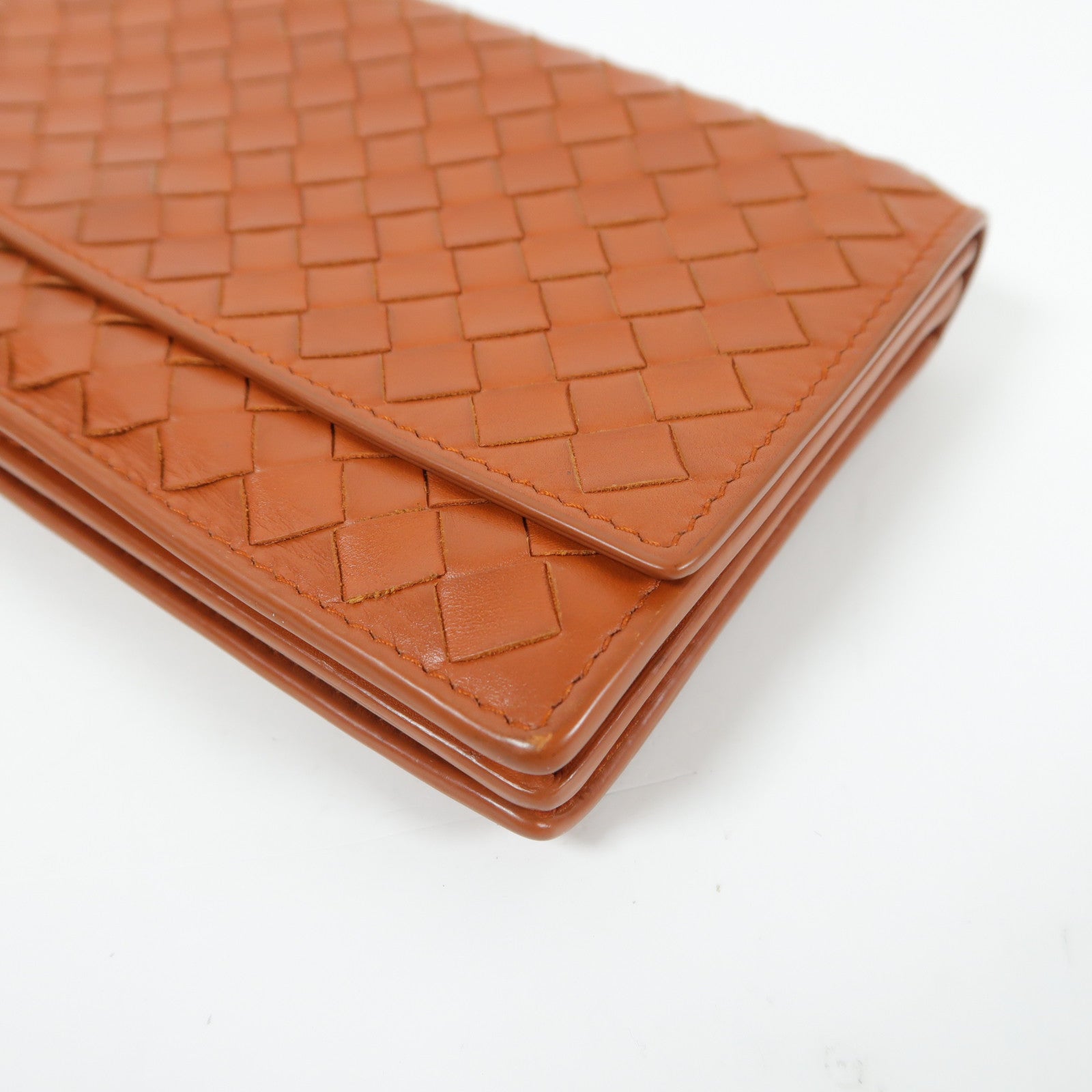 BOTTEGA VENETA 【激減優惠】羊皮皮革Long wallet長錢包