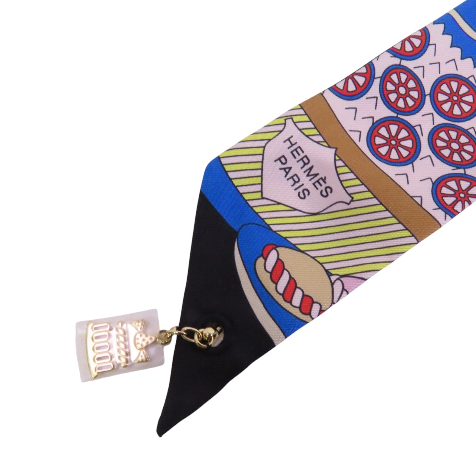 HERMES 絲質Twilly Scarf絲巾