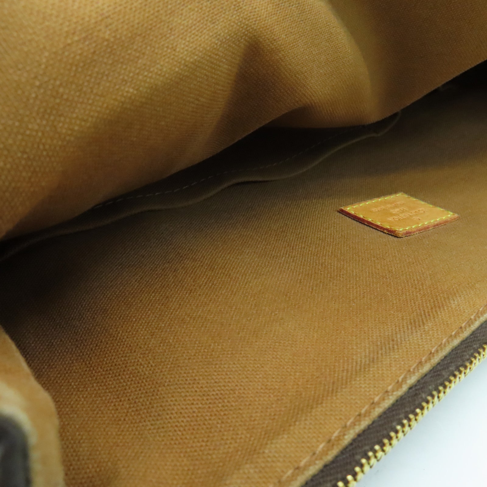 LOUIS VUITTON Monogram Cabas Beaubourg Handbag / Shoulder Bag Brown