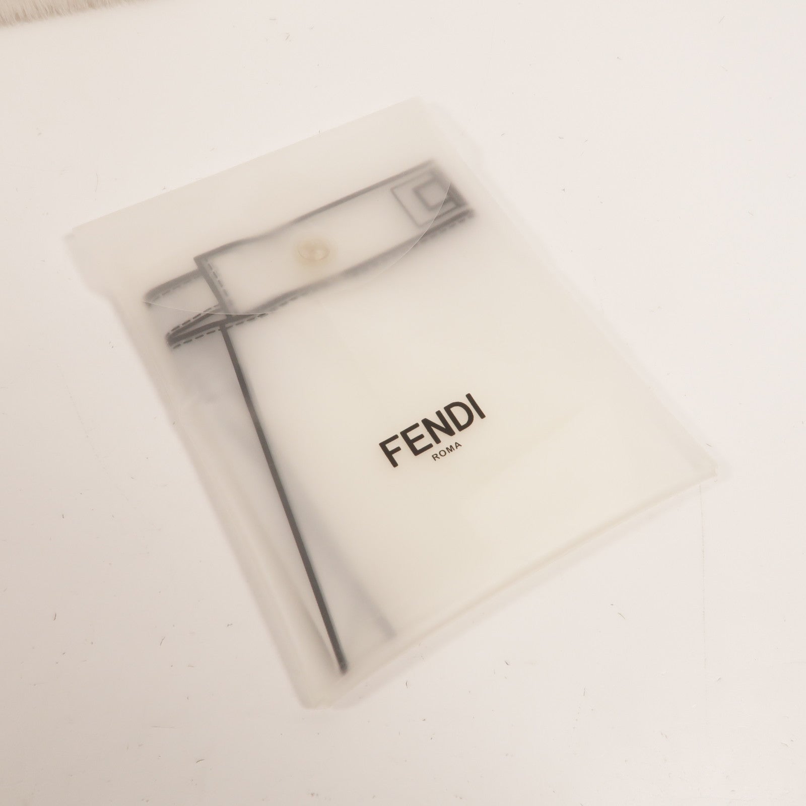 FENDI Mink/羊皮皮革Peekaboo Mini手挽肩背兩用袋