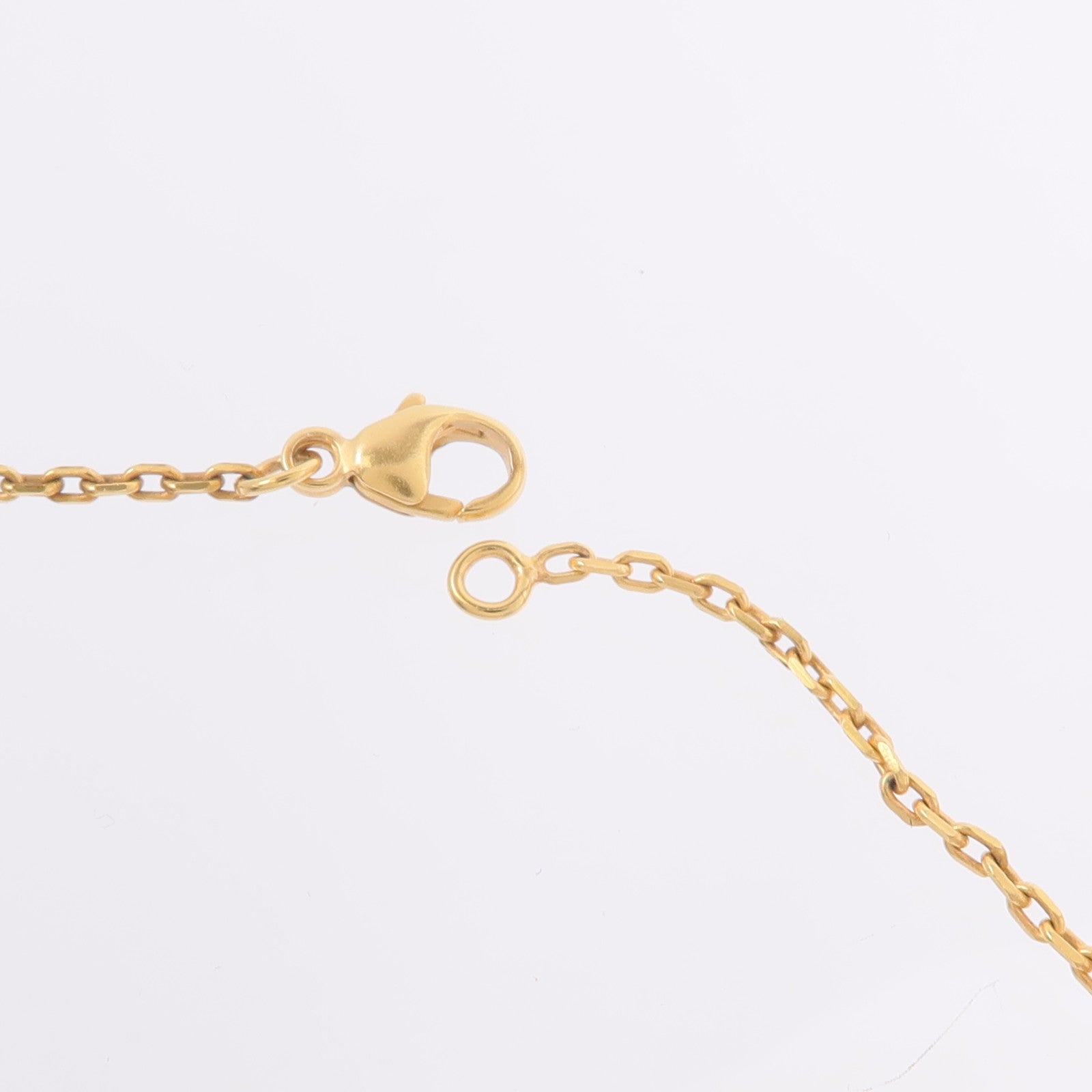 HERMES Swift皮革/金屬O'Kelly Necklace項鍊Etoupe