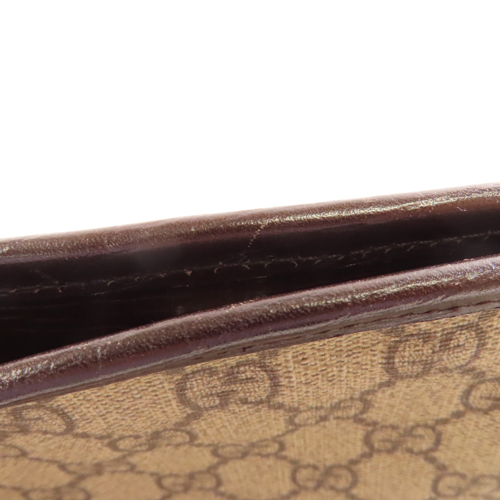 GUCCI 塗層帆布Tote Bag銀扣手挽袋