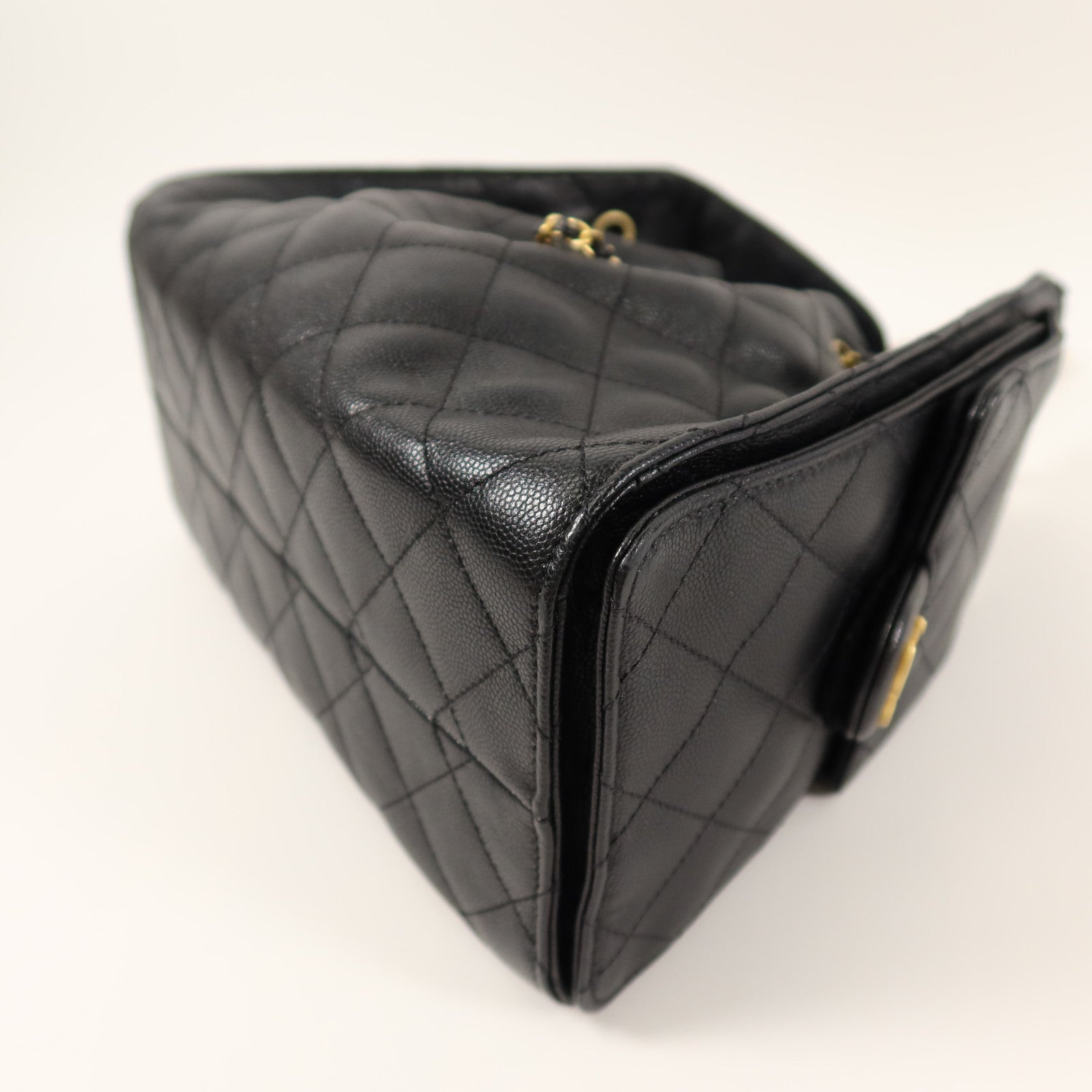 CHANEL 牛皮皮革Chanel 25 Small鏈帶肩背袋