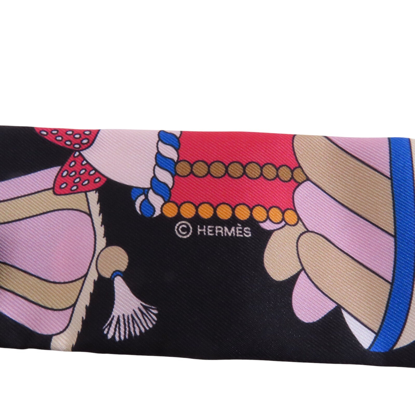 HERMES 絲質Twilly Scarf絲巾