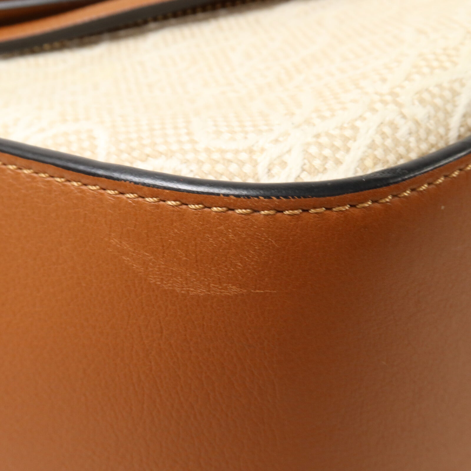 LOEWE 帆布/牛皮皮革Hammock Medium手挽肩背兩用袋