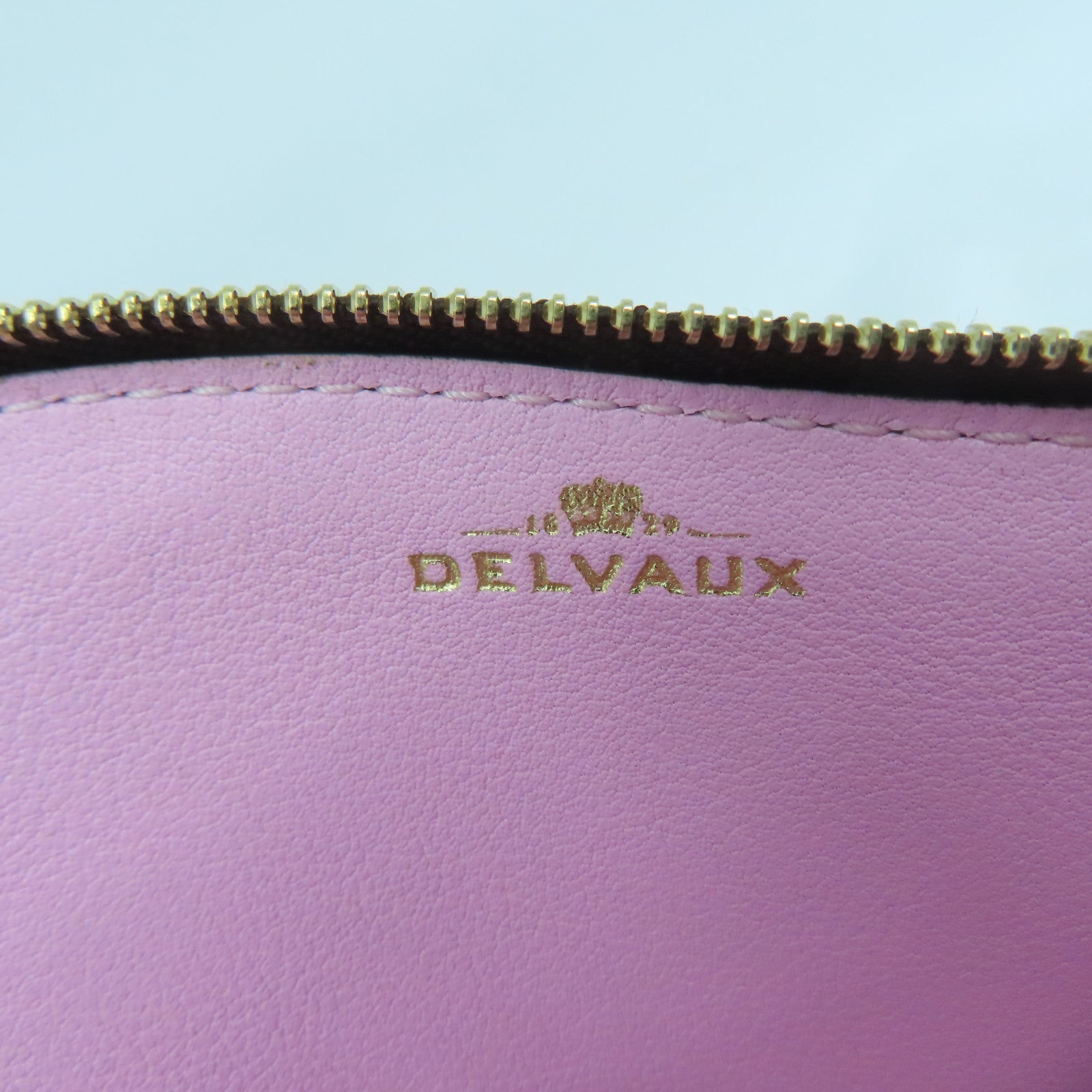 SELECTION 【激減優惠】牛皮皮革Delvaux Coin Case金扣零錢包彩色