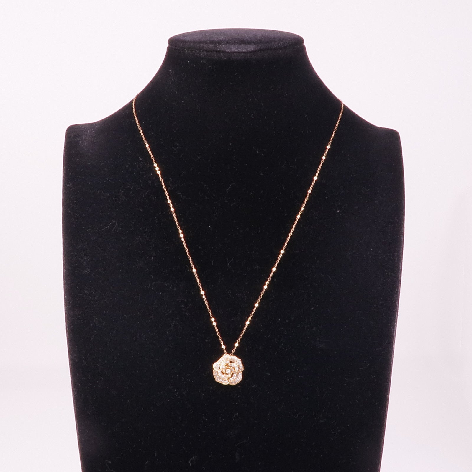 JEWELRY 18K玫瑰金Diamond Necklace鑽石項鍊