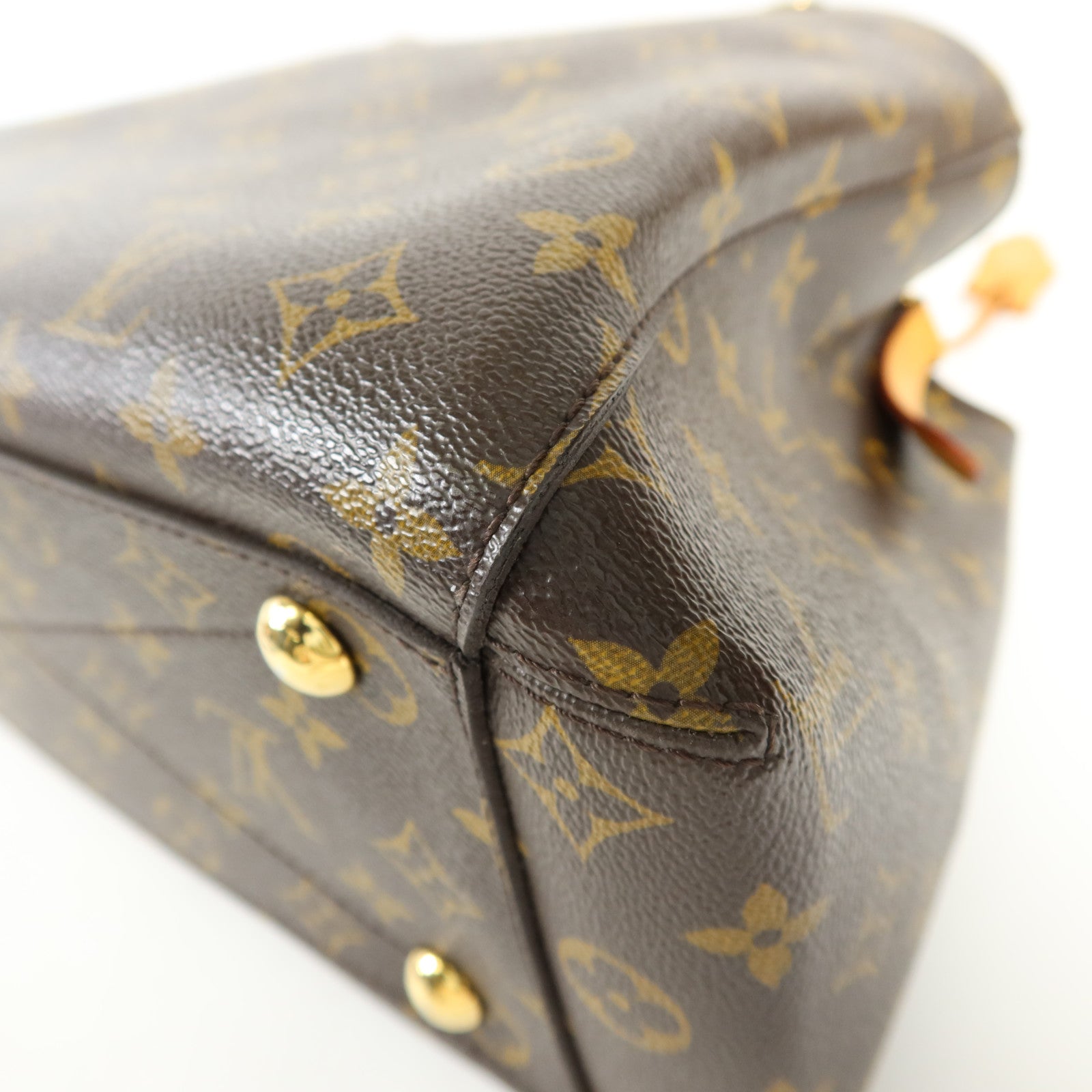 LOUIS VUITTON Monogram Montaigne MM金扣手挽肩背兩用袋