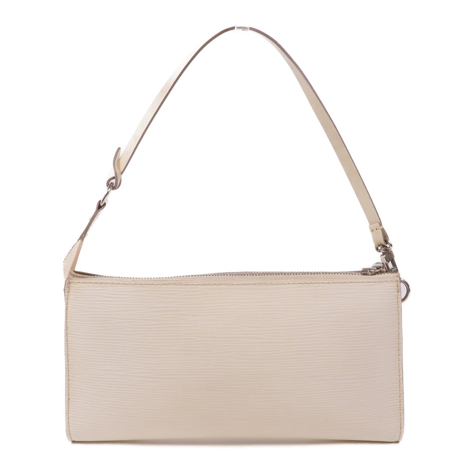 LOUIS VUITTON Epi Pochette Accessoires 24銀扣手挽袋