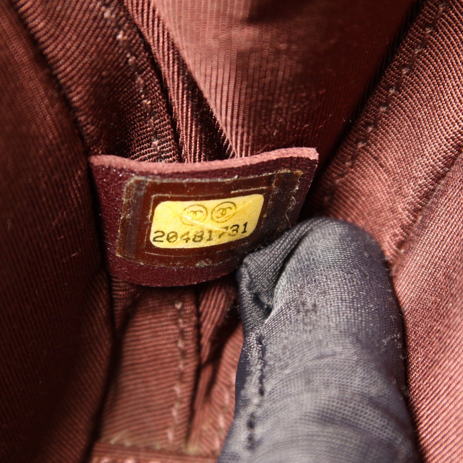 CHANEL 牛皮皮革Chain Shoulder Bag銀扣鏈帶肩背袋