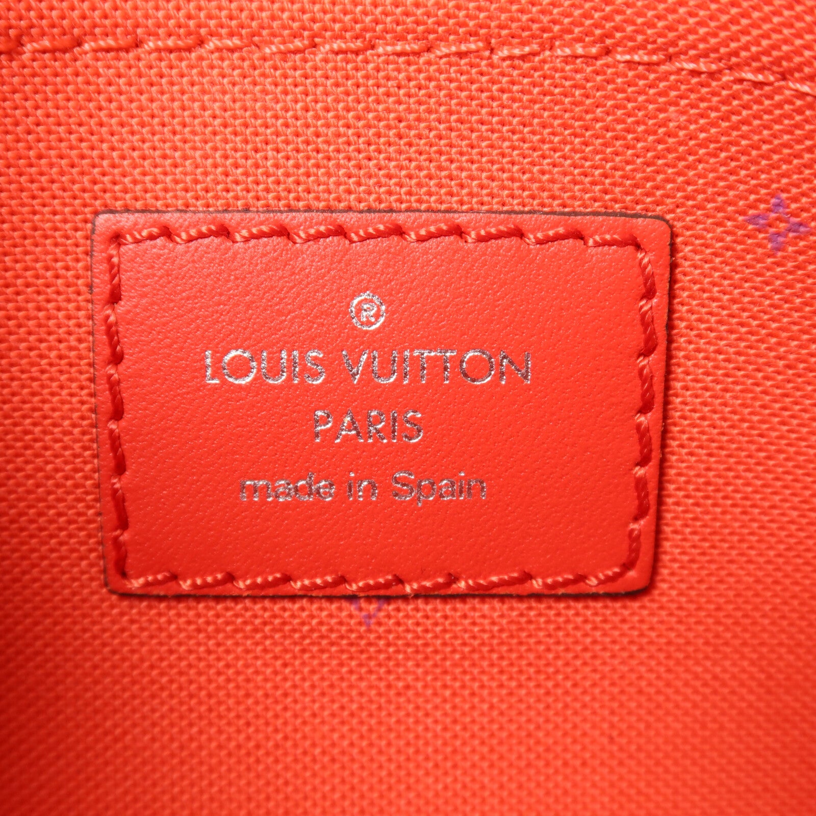 LOUIS VUITTON Monogram Escale Neverfull MM銀扣手挽袋
