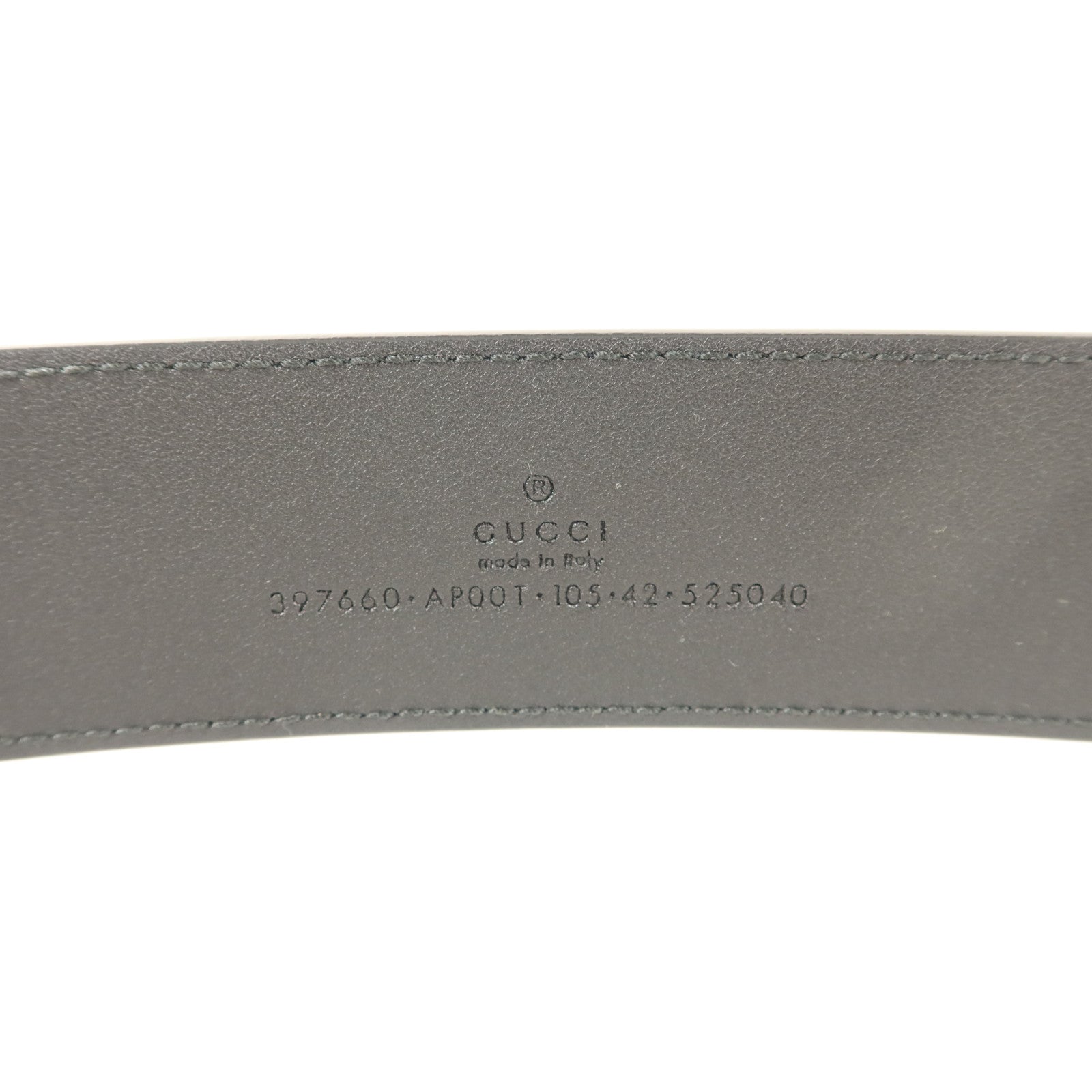 GUCCI 牛皮皮革Belt皮帶