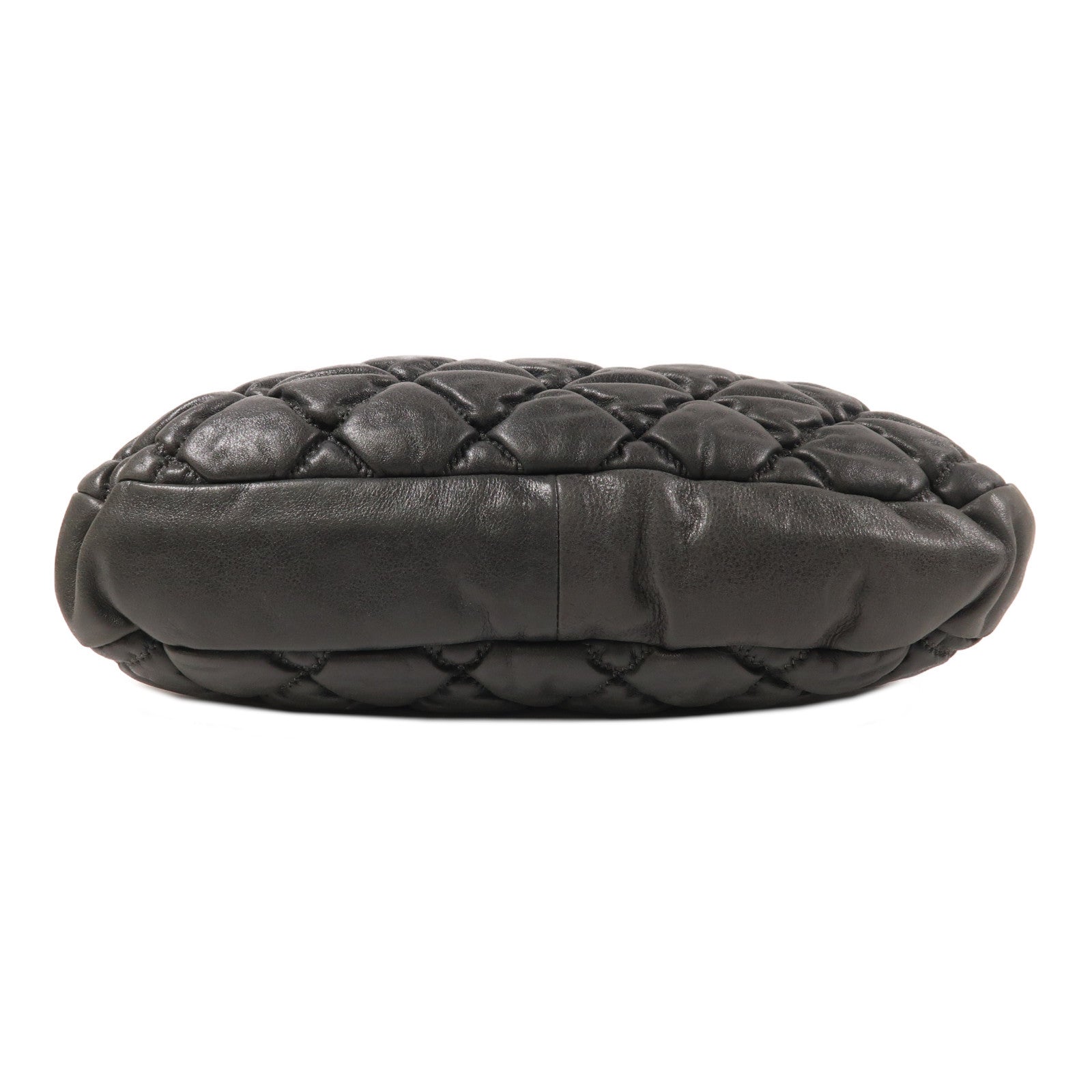 CHANEL 羊皮皮革Shoulder Bag銀扣肩背袋