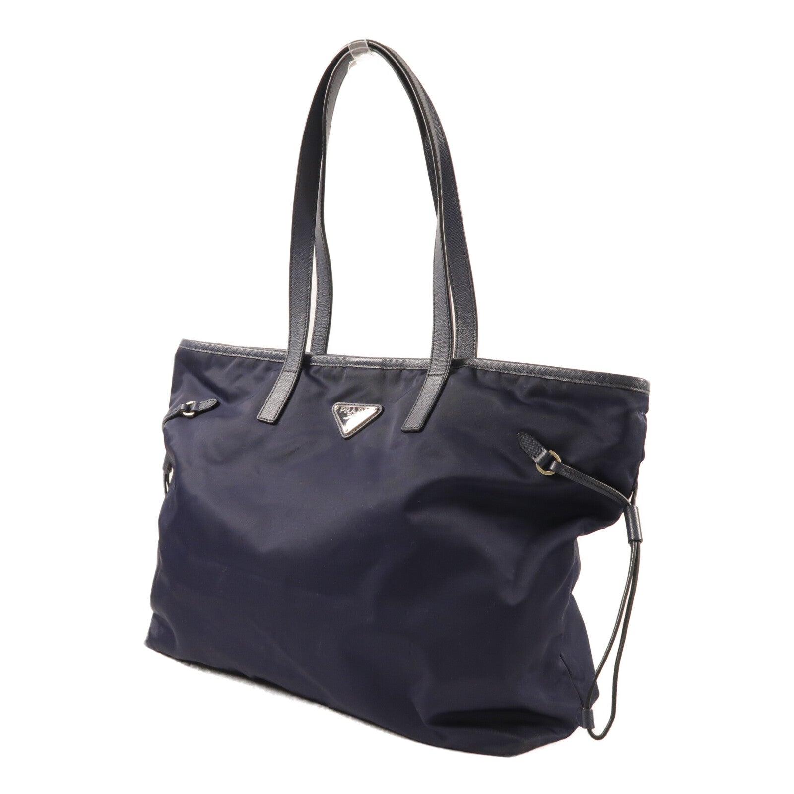 PRADA 尼龍Shoulder Bag銀扣手挽肩背兩用袋