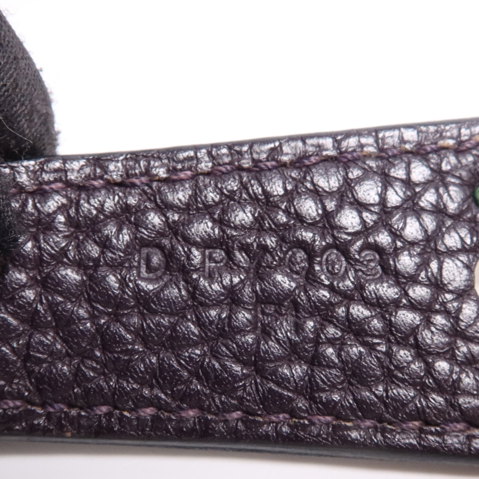 HERMES Clemence皮革Lindy 30銀扣手挽肩背兩用袋Raisin